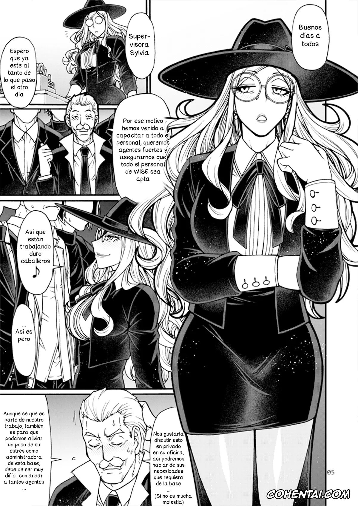 Spy x Family porno, Sylvia Sherwood porno, Handler wa Yokkyuu Fuman (SPY x FAMILY), pagina 5
