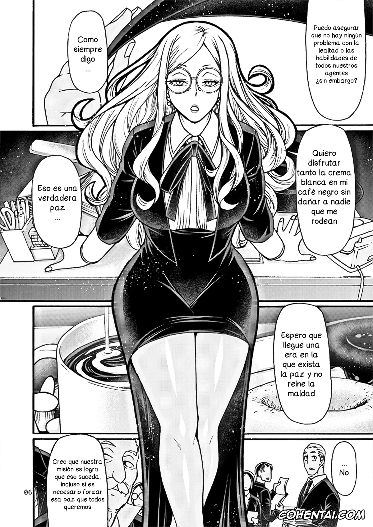 Spy x Family hentai, Sylvia Sherwood hentai, Handler wa Yokkyuu Fuman (SPY x FAMILY), pagina 6