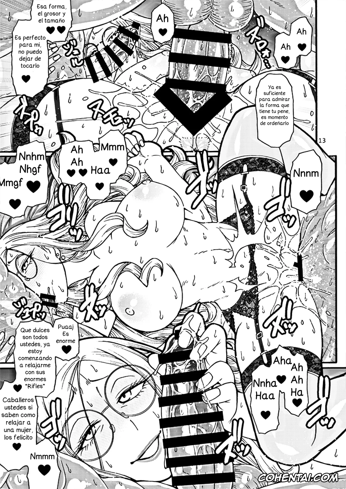 Spy x Family xxx, Sylvia Sherwood xxx, Handler wa Yokkyuu Fuman (SPY x FAMILY), pagina 13