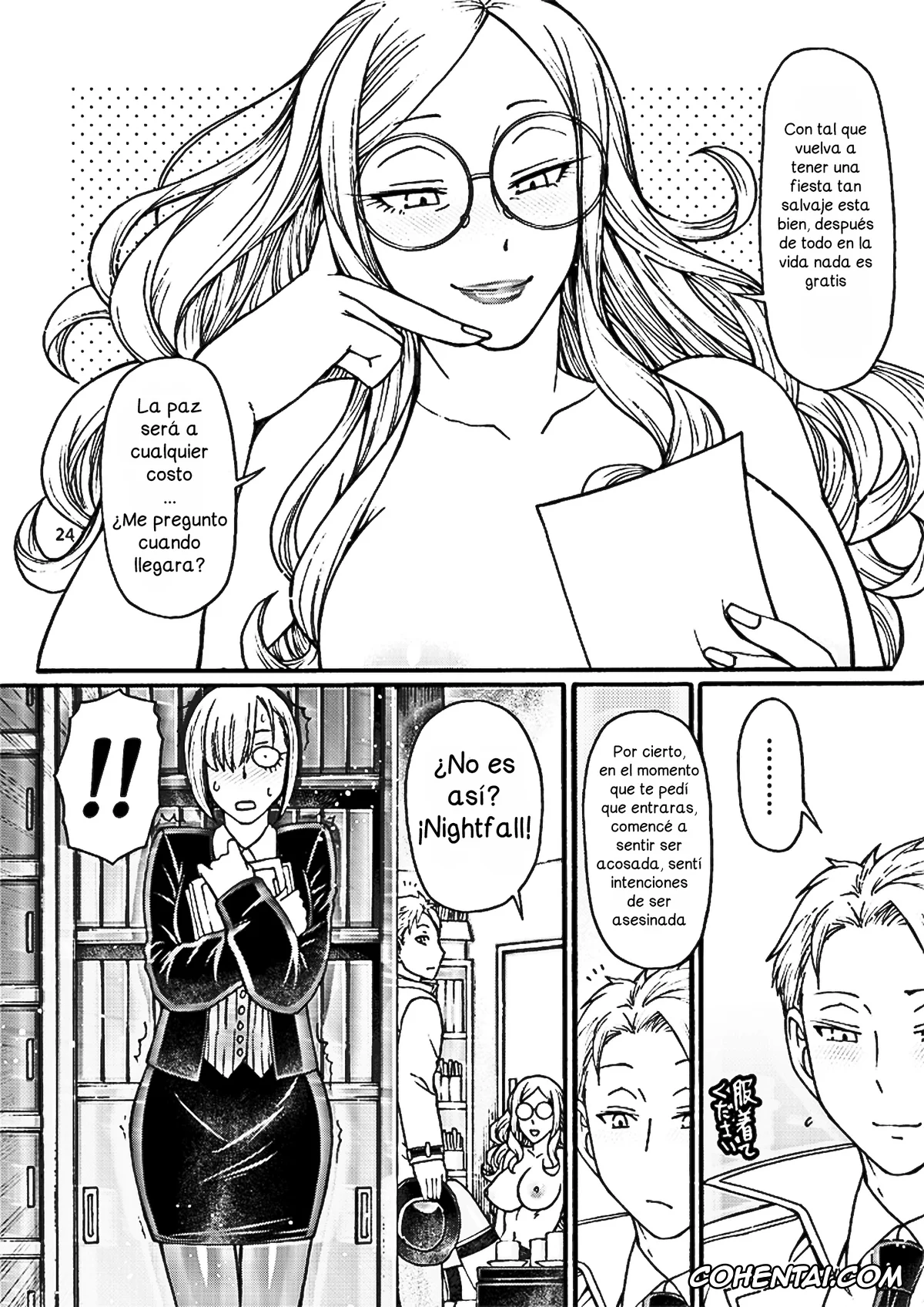 Spy x Family xxx, Sylvia Sherwood xxx, Handler wa Yokkyuu Fuman (SPY x FAMILY), pagina 25