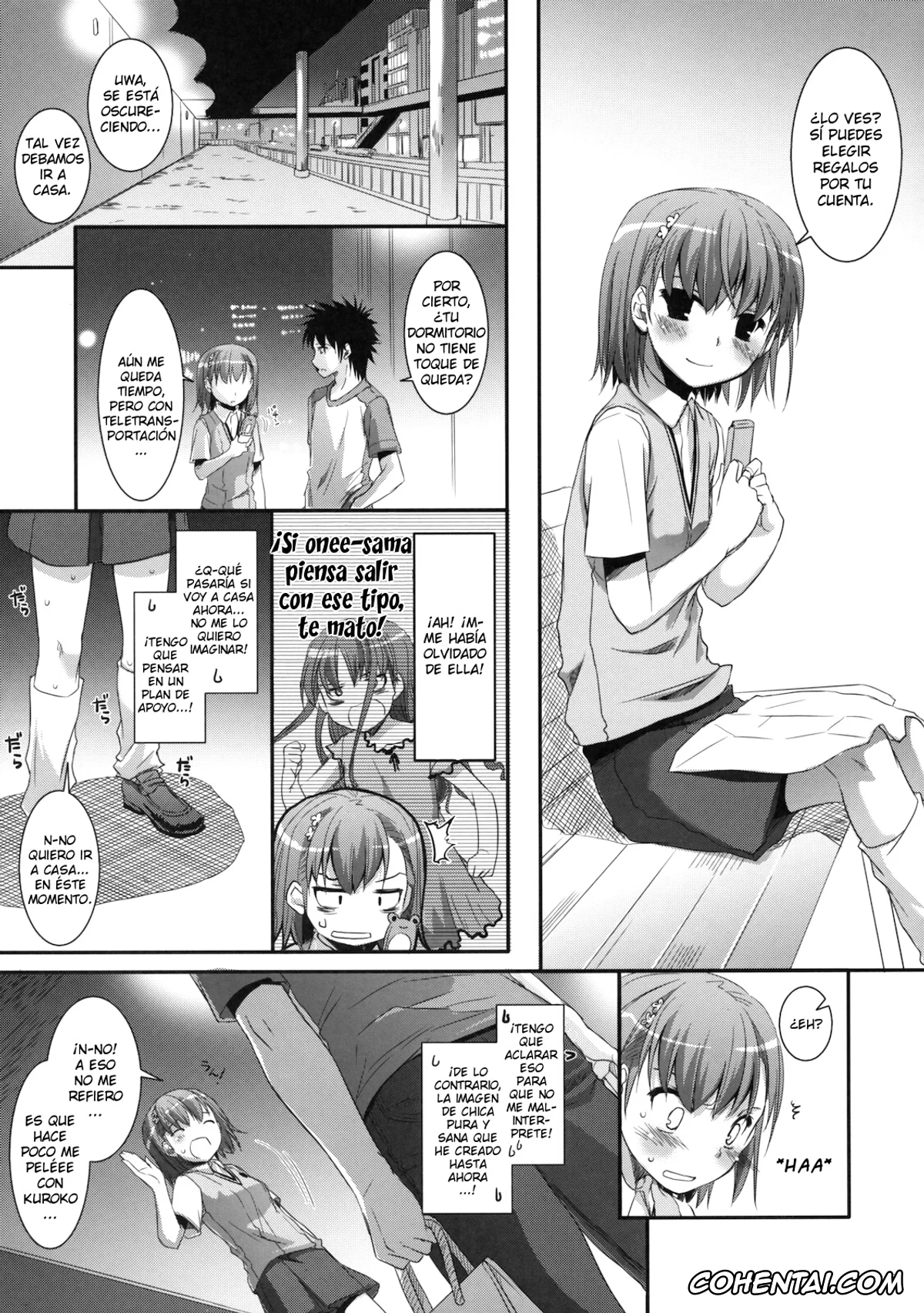 Toaru Project porno, Mikoto Misaka porno, Touma Kamijou porno, D.L. action 53 (Toaru Kagaku no Railgun), pagina 14