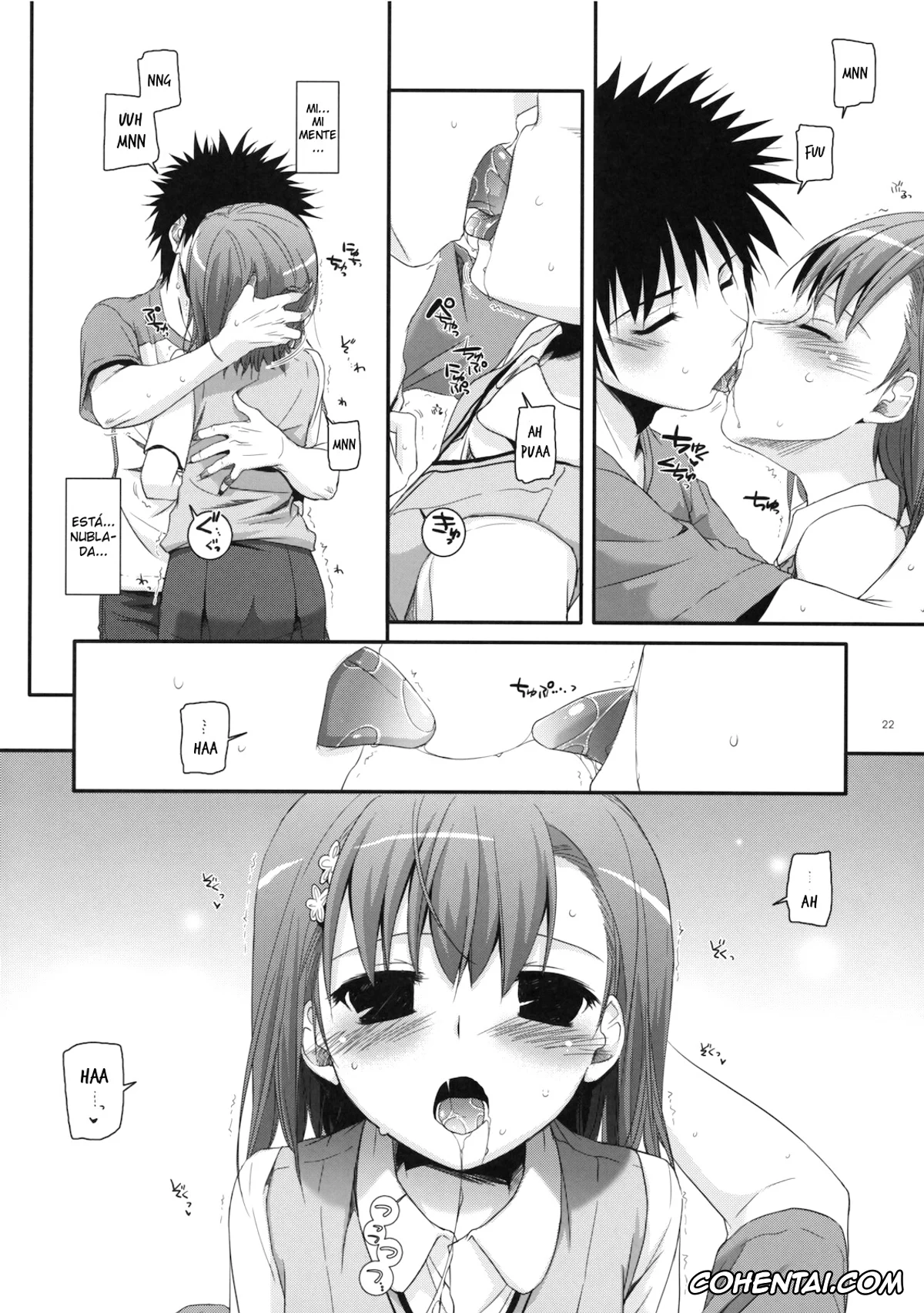 Toaru Project hentai, Mikoto Misaka hentai, Touma Kamijou hentai, D.L. action 53 (Toaru Kagaku no Railgun), pagina 21