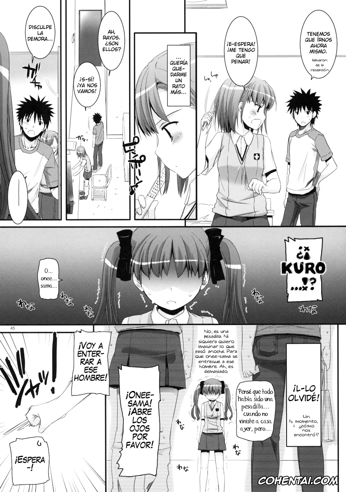 Toaru Project porno, Mikoto Misaka porno, Touma Kamijou porno, D.L. action 53 (Toaru Kagaku no Railgun), pagina 44