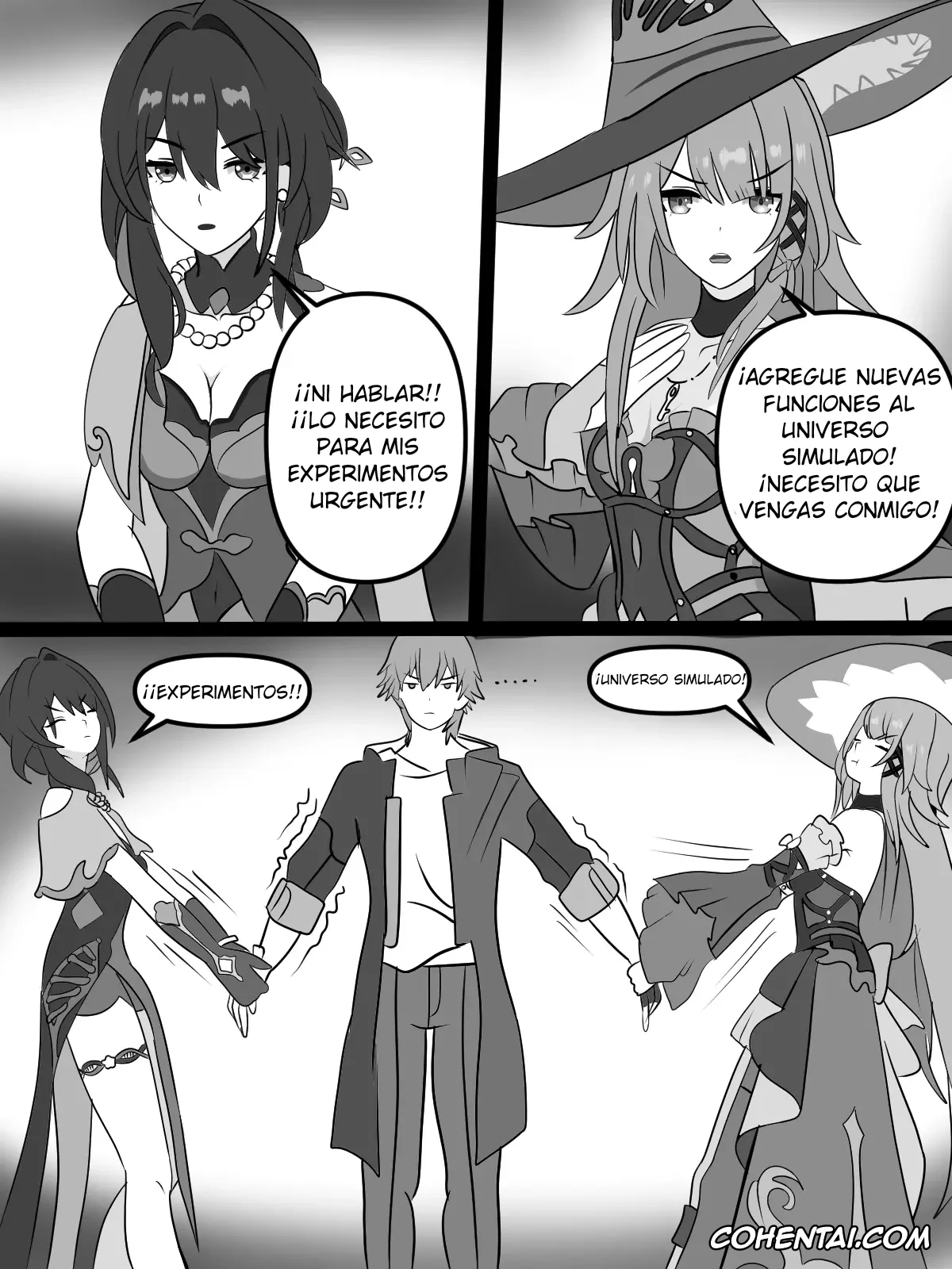 Honkai: Star Rail porno, Caelus porno, Herta porno, Ruan Mei porno, The Herta porno, Dos genias y un mapache (Honkai: Star Rail), pagina 2