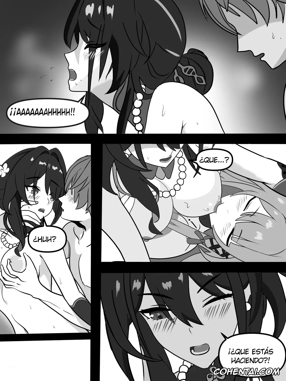 Honkai: Star Rail hentai, Caelus hentai, Herta hentai, Ruan Mei hentai, The Herta hentai, Dos genias y un mapache (Honkai: Star Rail), pagina 15