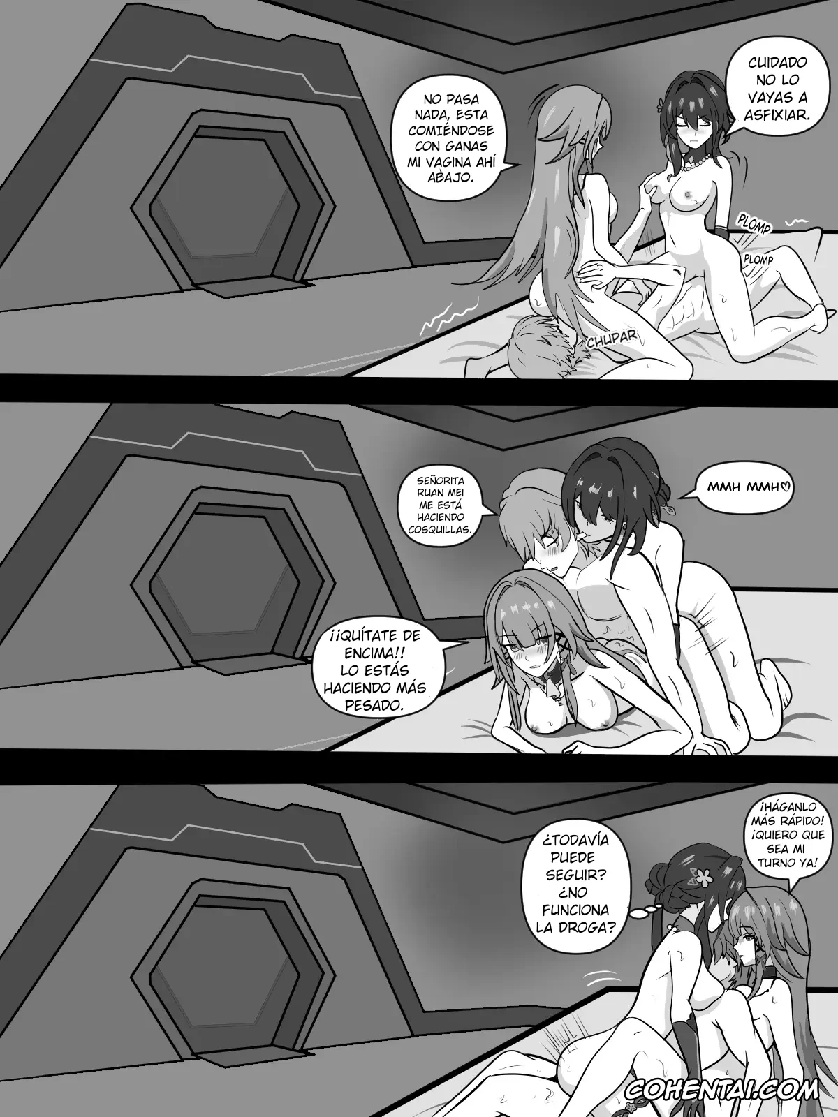 Honkai: Star Rail xxx, Caelus xxx, Herta xxx, Ruan Mei xxx, The Herta xxx, Dos genias y un mapache (Honkai: Star Rail), pagina 22