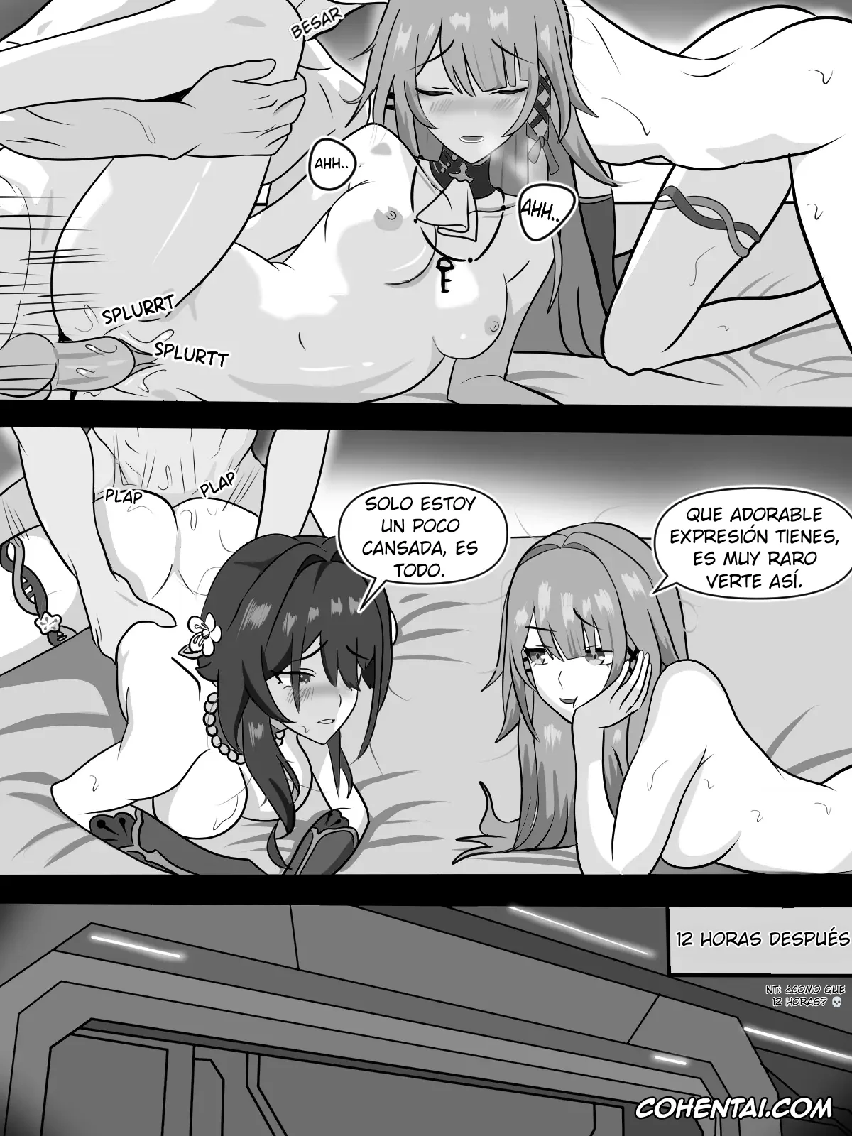 Honkai: Star Rail porno, Caelus porno, Herta porno, Ruan Mei porno, The Herta porno, Dos genias y un mapache (Honkai: Star Rail), pagina 23