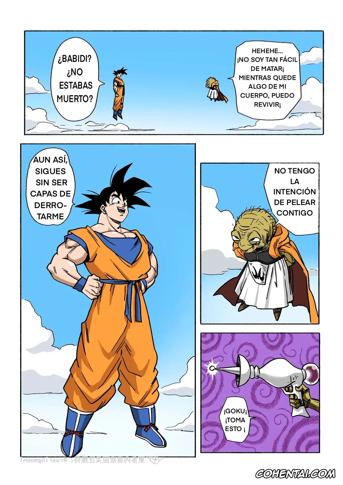 Dragon Ball Z porno, Babidi porno, Son Goku porno, Spopovich porno, Yamu porno, Brainwashed Goku (Dragon Ball Z), pagina 2