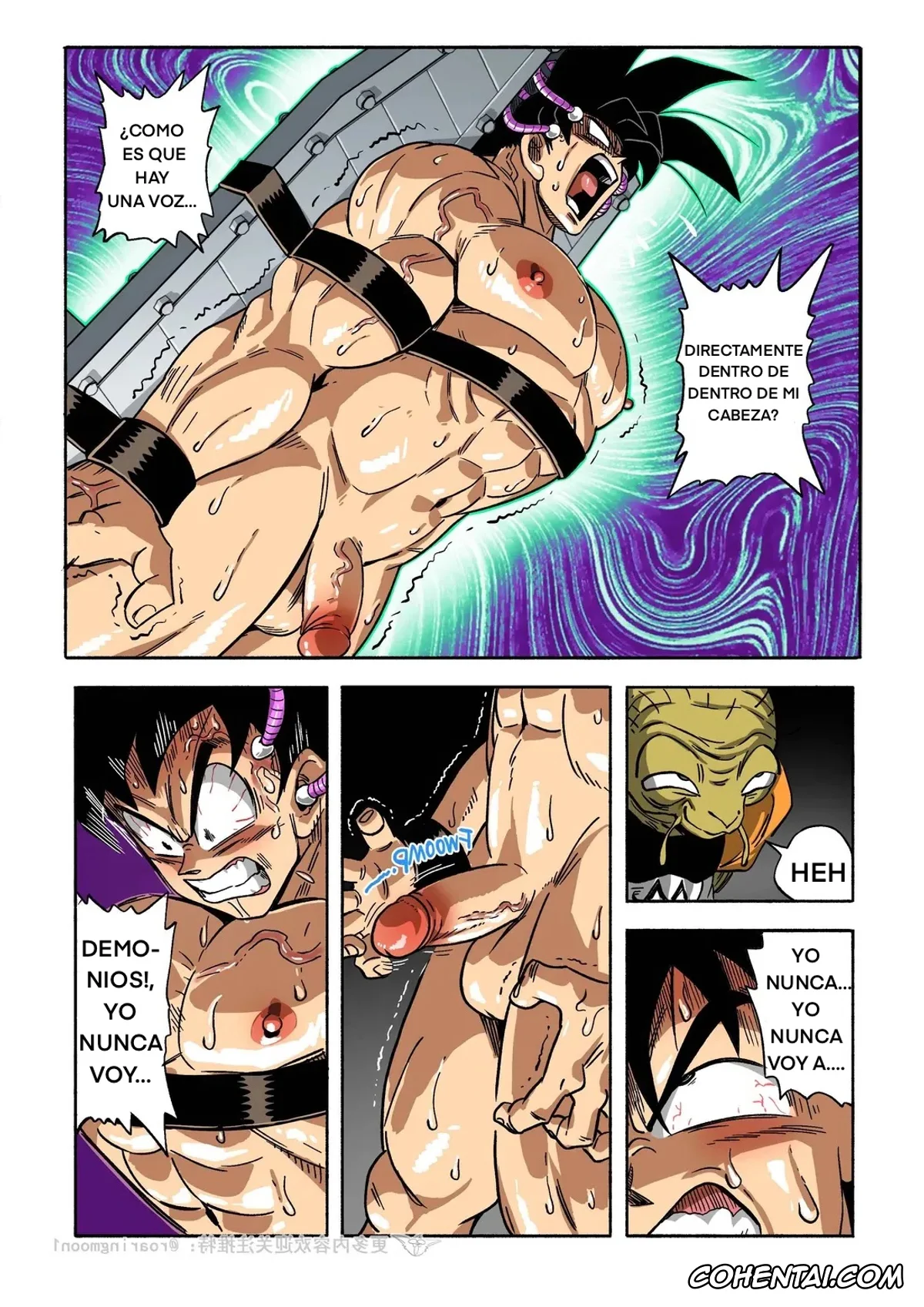 Dragon Ball Z xxx, Babidi xxx, Son Goku xxx, Spopovich xxx, Yamu xxx, Brainwashed Goku (Dragon Ball Z), pagina 7