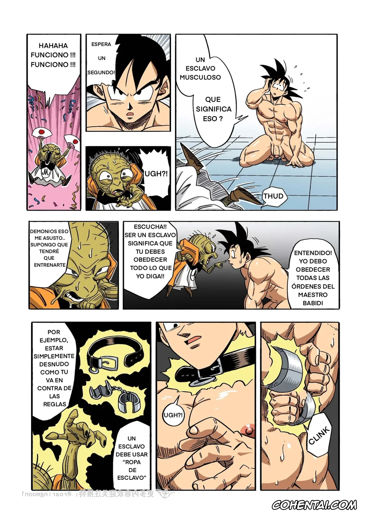 Dragon Ball Z porno, Babidi porno, Son Goku porno, Spopovich porno, Yamu porno, Brainwashed Goku (Dragon Ball Z), pagina 11