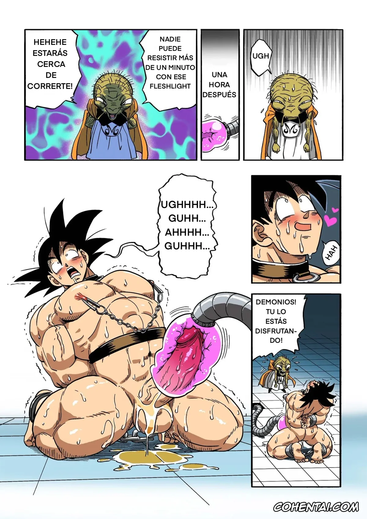 Dragon Ball Z xxx, Babidi xxx, Son Goku xxx, Spopovich xxx, Yamu xxx, Brainwashed Goku (Dragon Ball Z), pagina 16