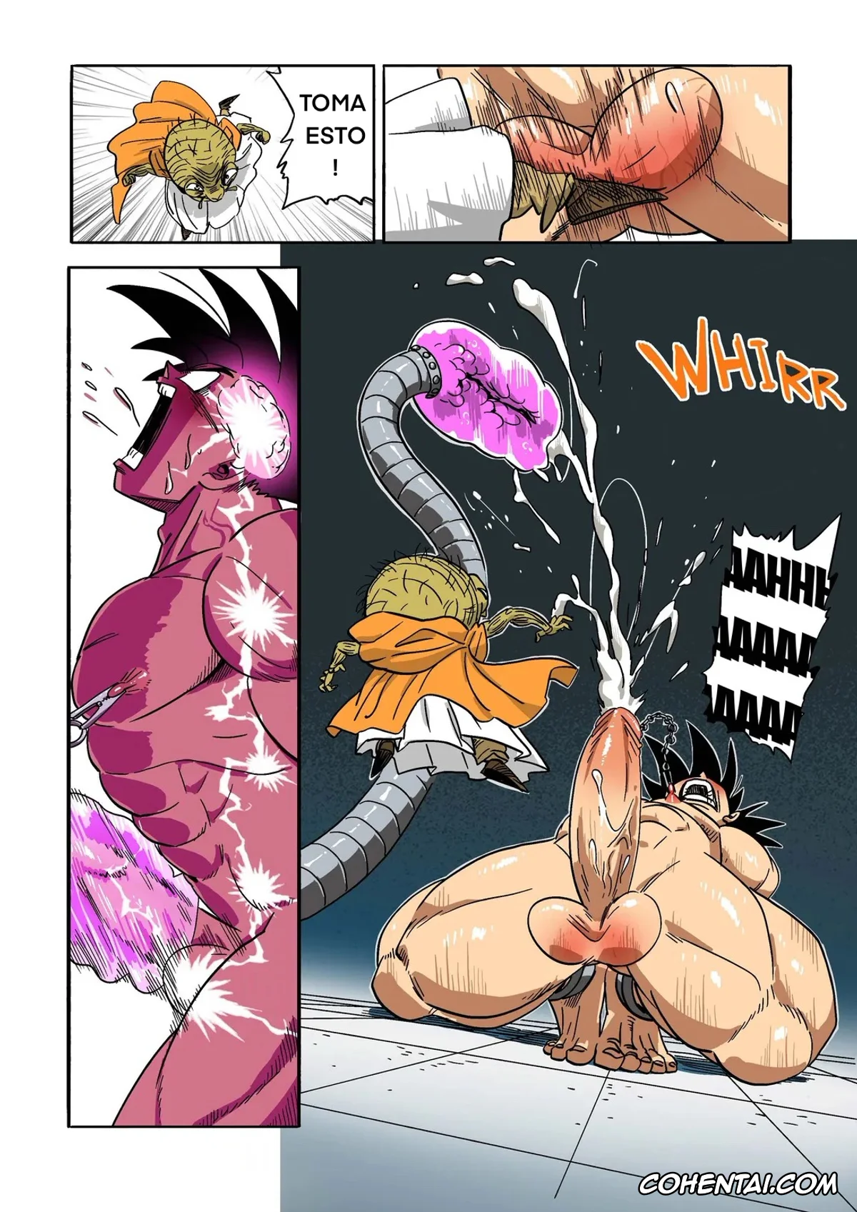 Dragon Ball Z porno, Babidi porno, Son Goku porno, Spopovich porno, Yamu porno, Brainwashed Goku (Dragon Ball Z), pagina 17