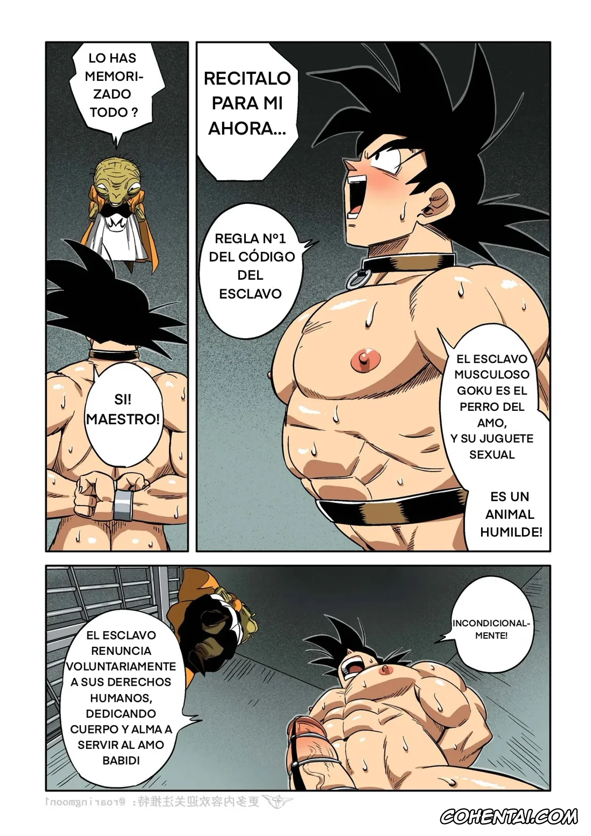 Dragon Ball Z xxx, Babidi xxx, Son Goku xxx, Spopovich xxx, Yamu xxx, Brainwashed Goku (Dragon Ball Z), pagina 25