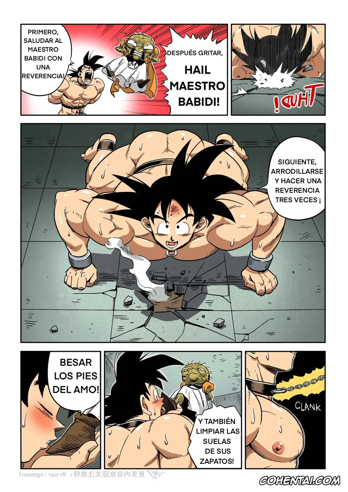 Dragon Ball Z hentai, Babidi hentai, Son Goku hentai, Spopovich hentai, Yamu hentai, Brainwashed Goku (Dragon Ball Z), pagina 27