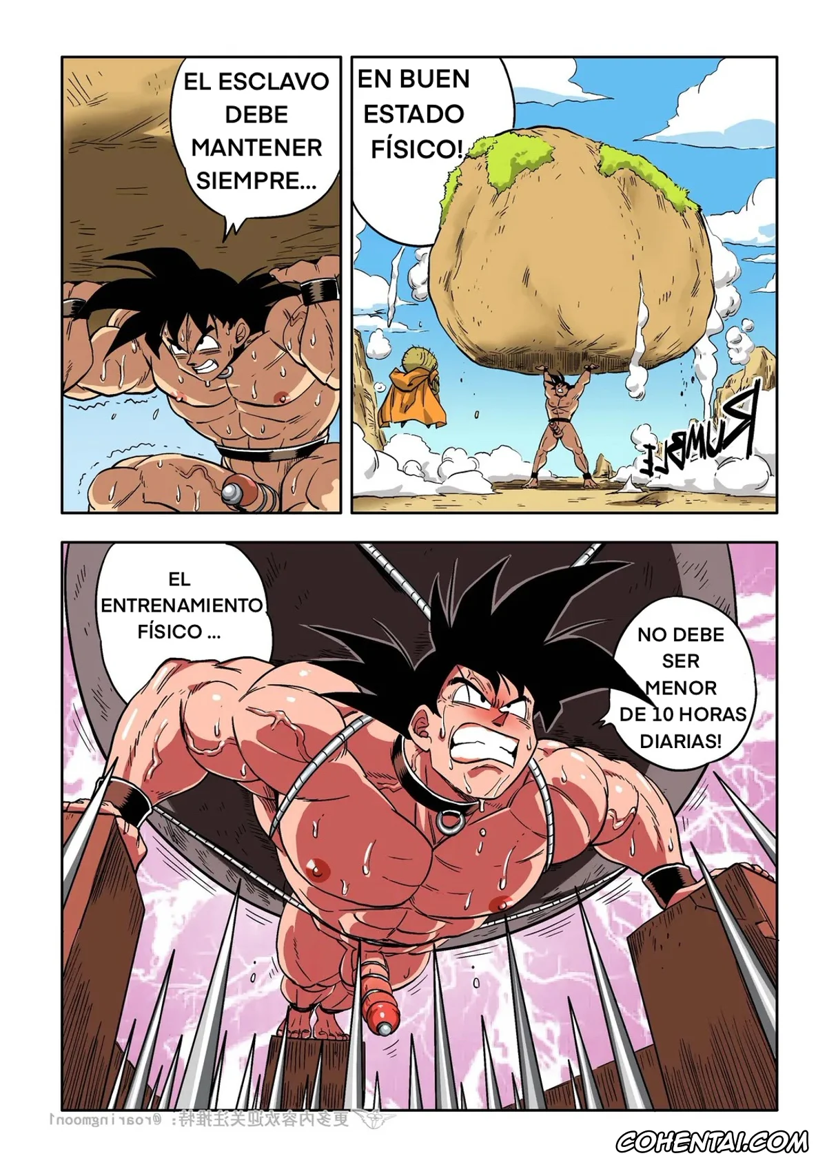 Dragon Ball Z xxx, Babidi xxx, Son Goku xxx, Spopovich xxx, Yamu xxx, Brainwashed Goku (Dragon Ball Z), pagina 31