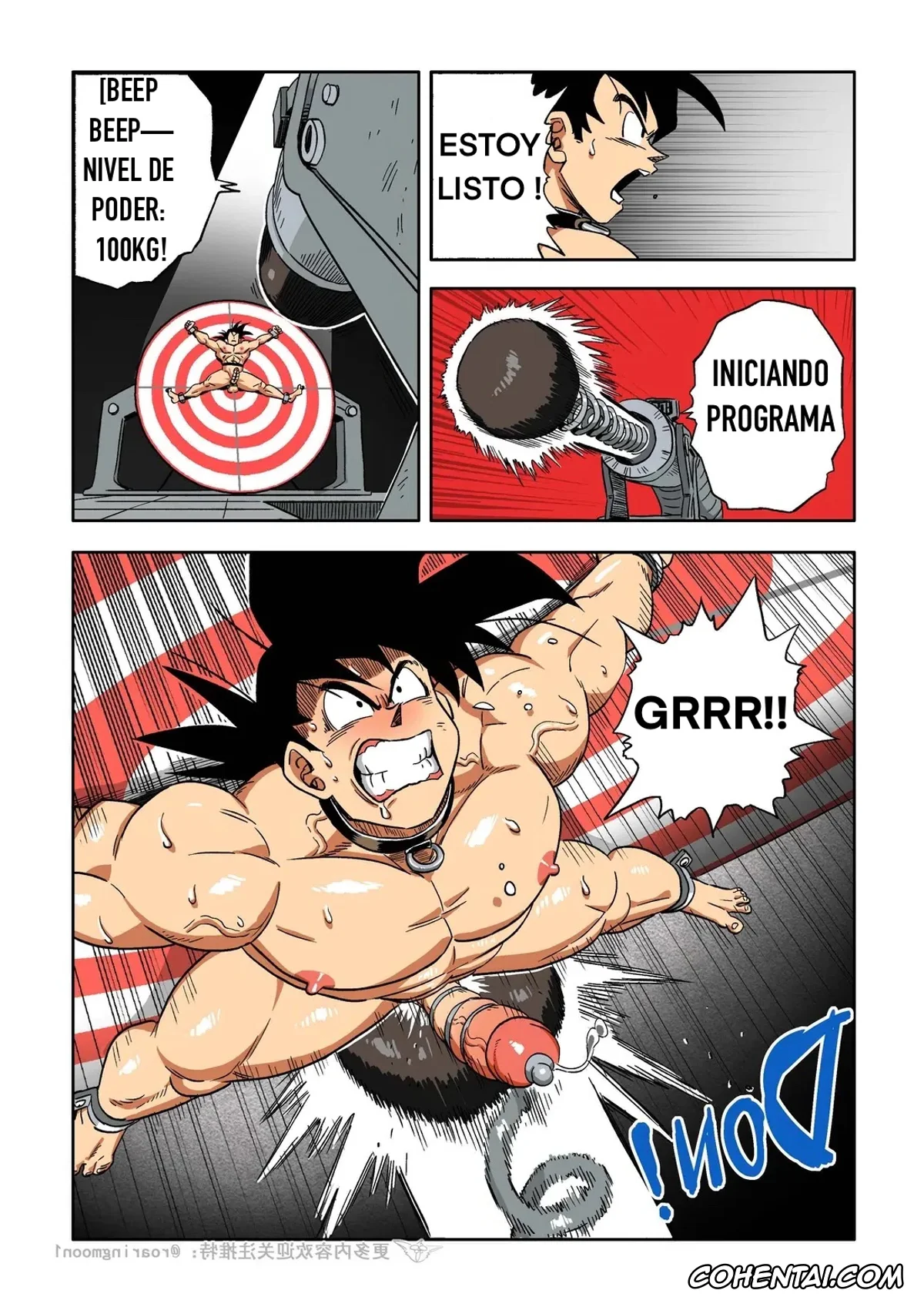 Dragon Ball Z xxx, Babidi xxx, Son Goku xxx, Spopovich xxx, Yamu xxx, Brainwashed Goku (Dragon Ball Z), pagina 34
