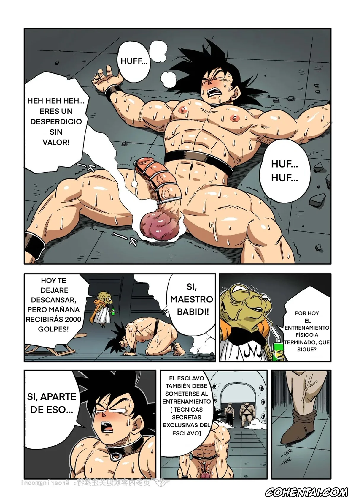 Dragon Ball Z xxx, Babidi xxx, Son Goku xxx, Spopovich xxx, Yamu xxx, Brainwashed Goku (Dragon Ball Z), pagina 37