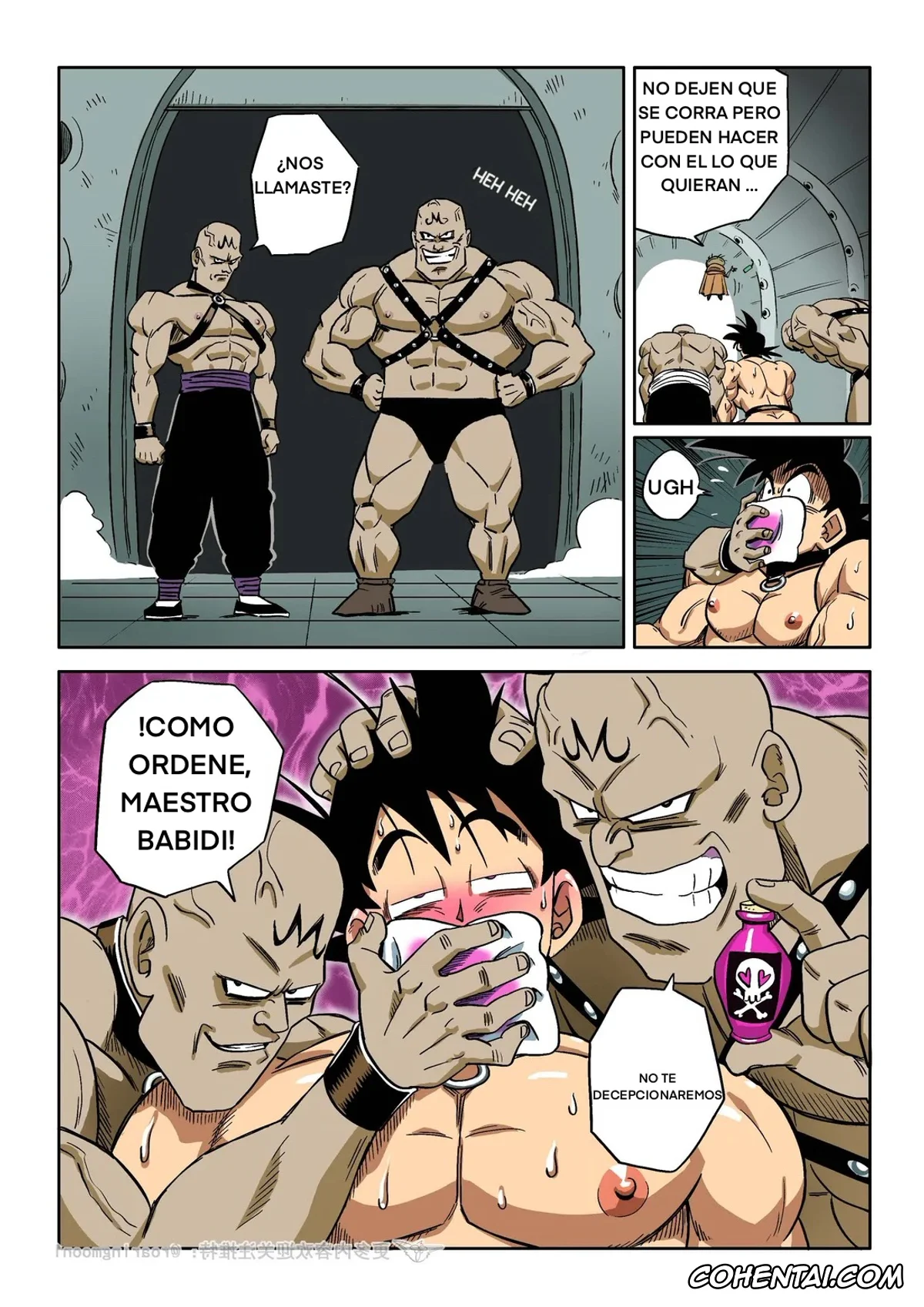 Dragon Ball Z porno, Babidi porno, Son Goku porno, Spopovich porno, Yamu porno, Brainwashed Goku (Dragon Ball Z), pagina 38