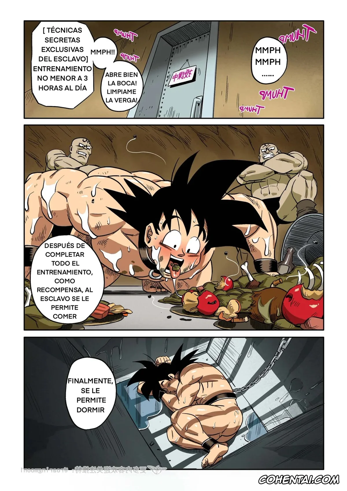 Dragon Ball Z hentai, Babidi hentai, Son Goku hentai, Spopovich hentai, Yamu hentai, Brainwashed Goku (Dragon Ball Z), pagina 39