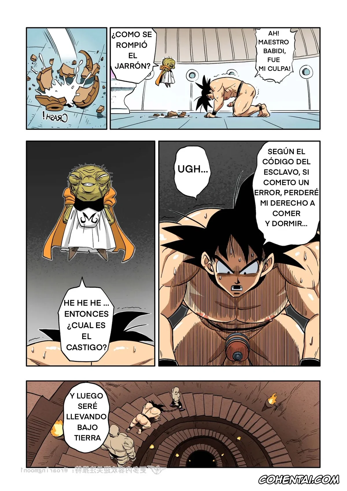 Dragon Ball Z xxx, Babidi xxx, Son Goku xxx, Spopovich xxx, Yamu xxx, Brainwashed Goku (Dragon Ball Z), pagina 40