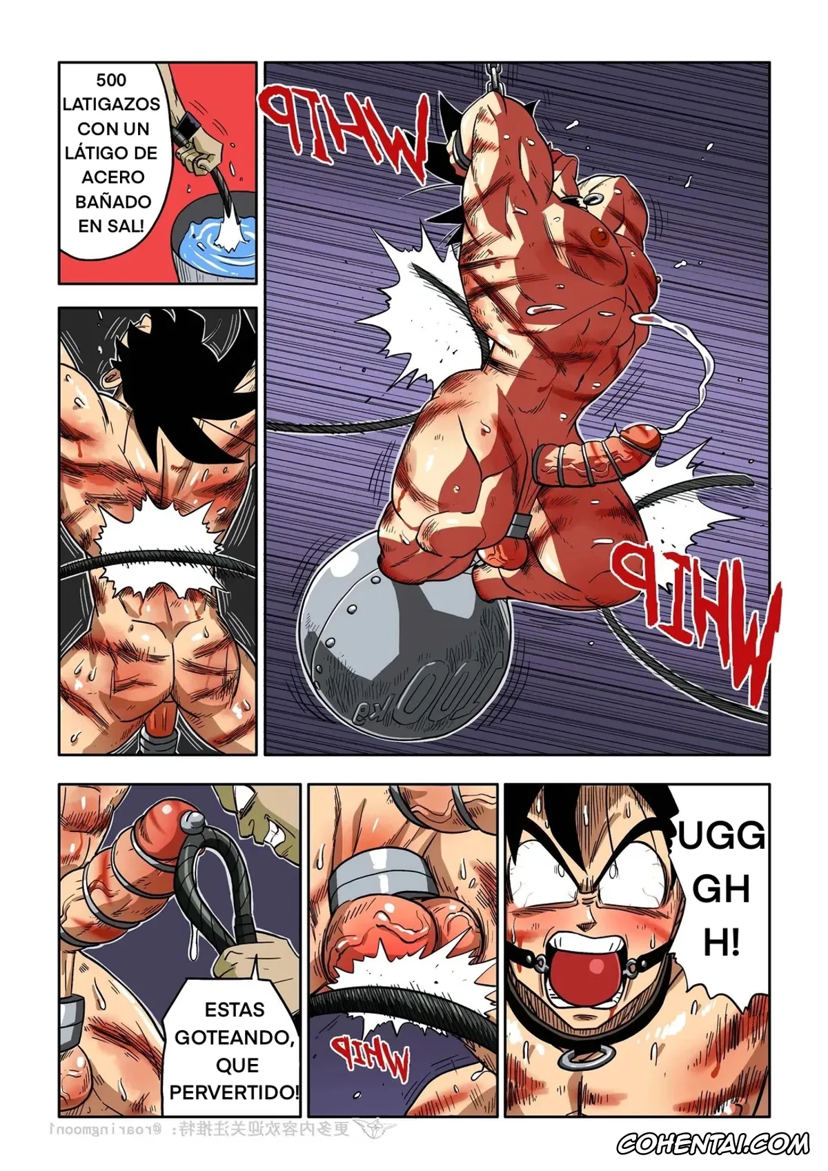 Dragon Ball Z hentai, Babidi hentai, Son Goku hentai, Spopovich hentai, Yamu hentai, Brainwashed Goku (Dragon Ball Z), pagina 42