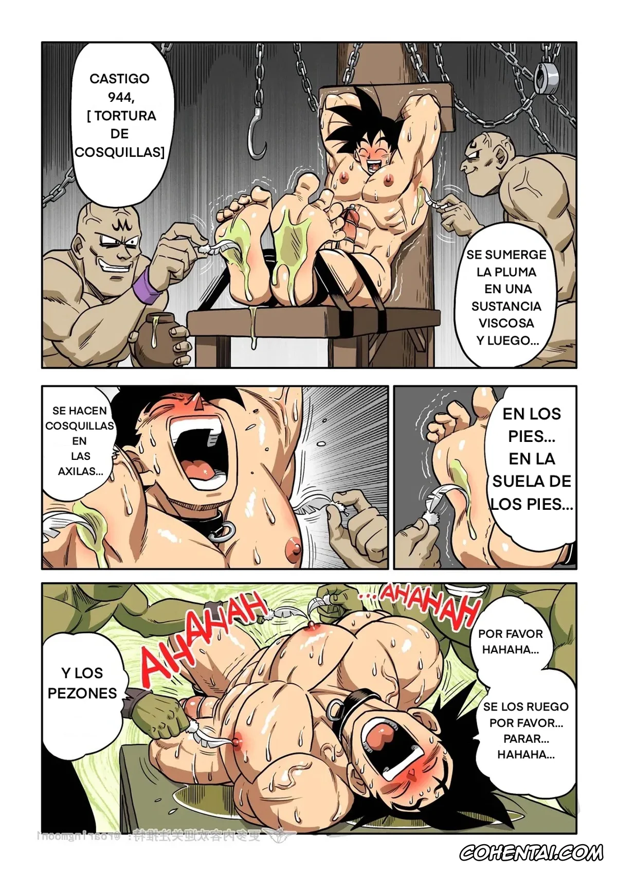 Dragon Ball Z hentai, Babidi hentai, Son Goku hentai, Spopovich hentai, Yamu hentai, Brainwashed Goku (Dragon Ball Z), pagina 45