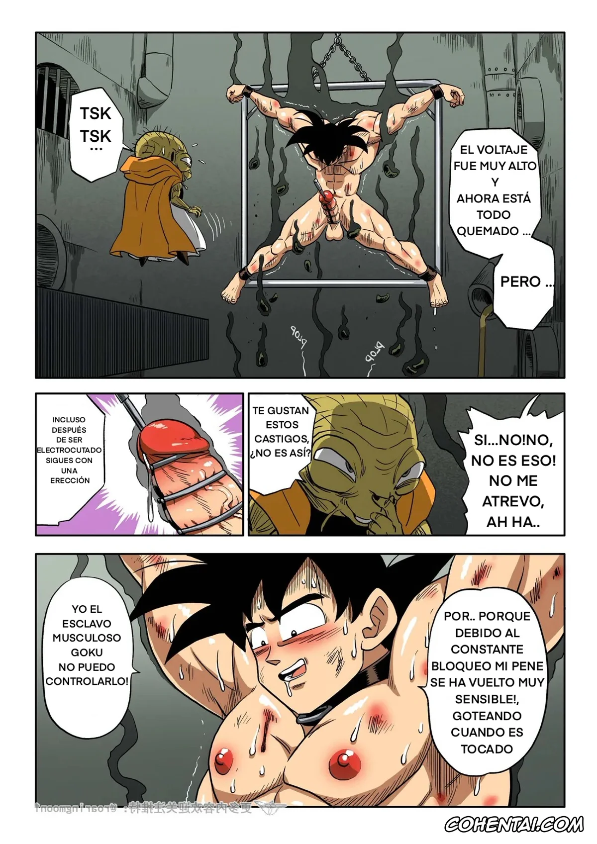 Dragon Ball Z hentai, Babidi hentai, Son Goku hentai, Spopovich hentai, Yamu hentai, Brainwashed Goku (Dragon Ball Z), pagina 51