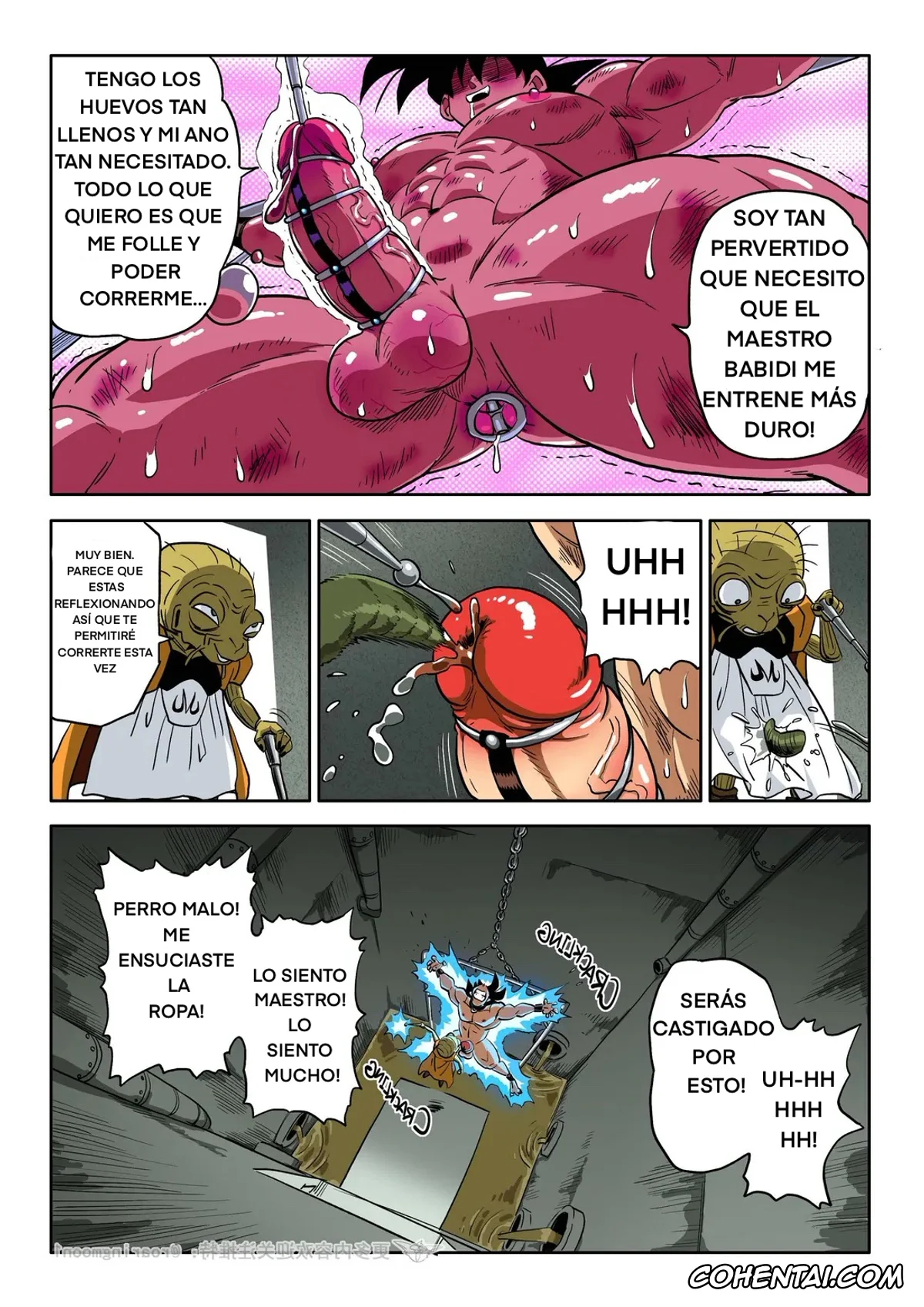 Dragon Ball Z xxx, Babidi xxx, Son Goku xxx, Spopovich xxx, Yamu xxx, Brainwashed Goku (Dragon Ball Z), pagina 52