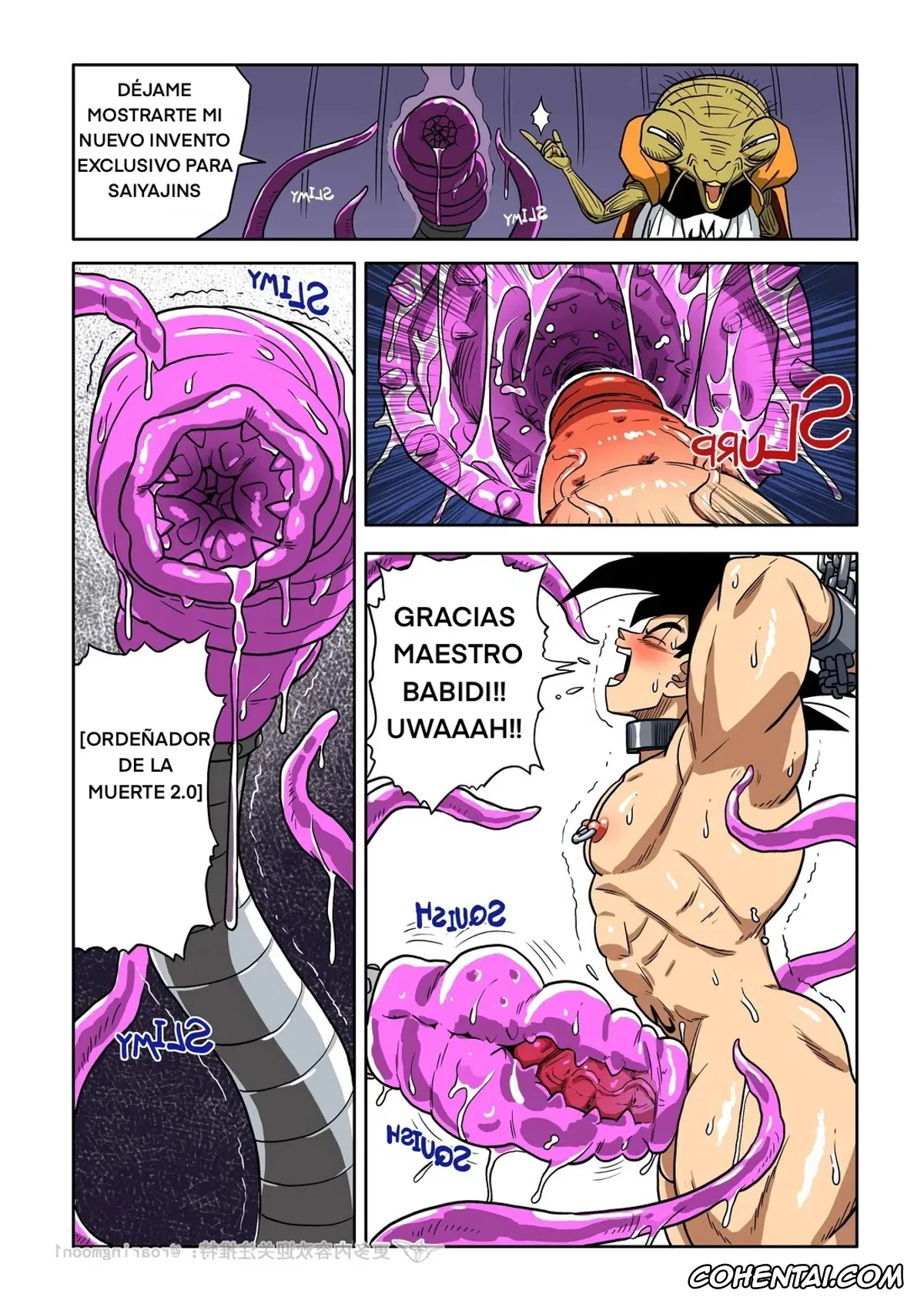 Dragon Ball Z porno, Babidi porno, Son Goku porno, Spopovich porno, Yamu porno, Brainwashed Goku (Dragon Ball Z), pagina 62
