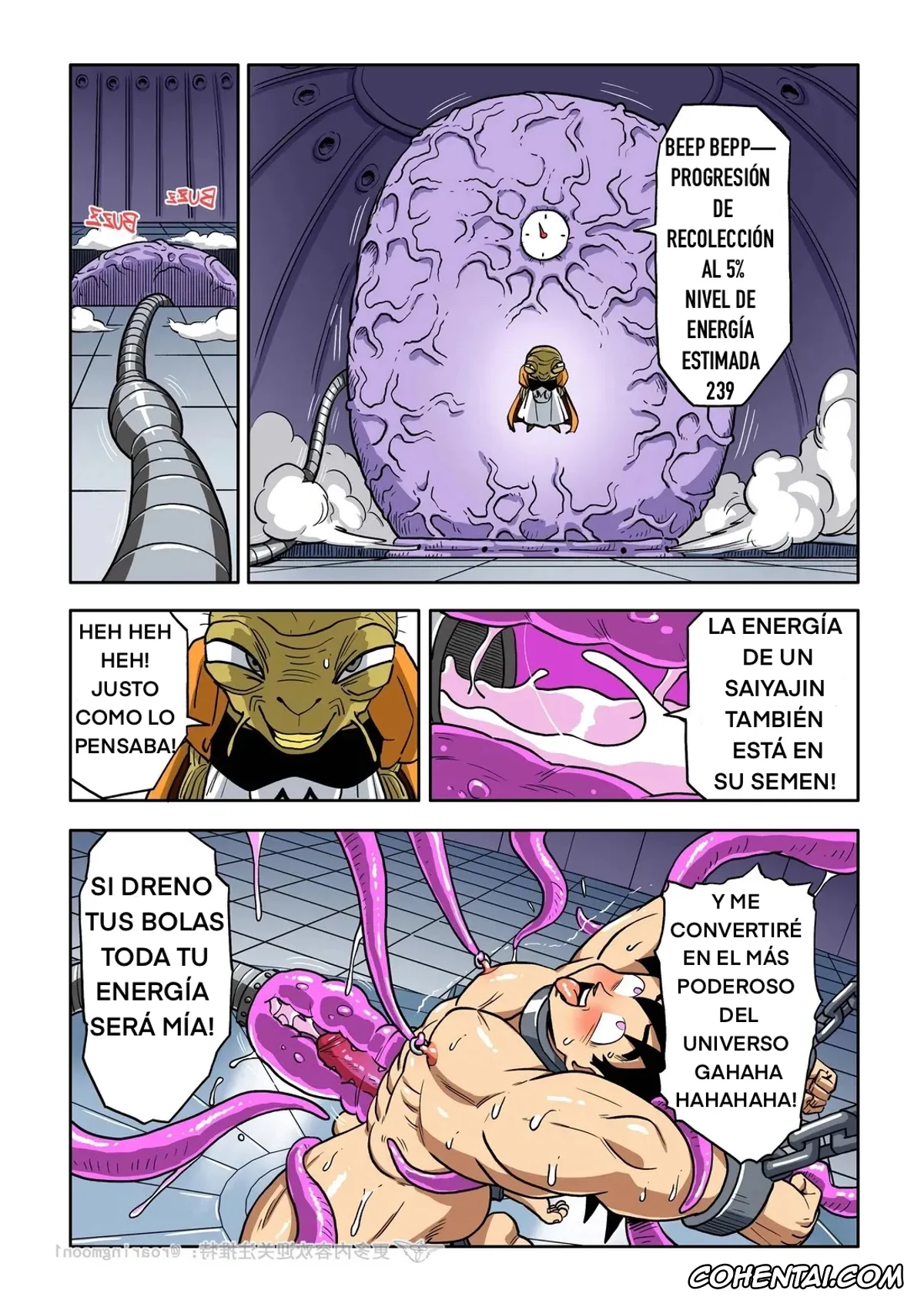 Dragon Ball Z hentai, Babidi hentai, Son Goku hentai, Spopovich hentai, Yamu hentai, Brainwashed Goku (Dragon Ball Z), pagina 66