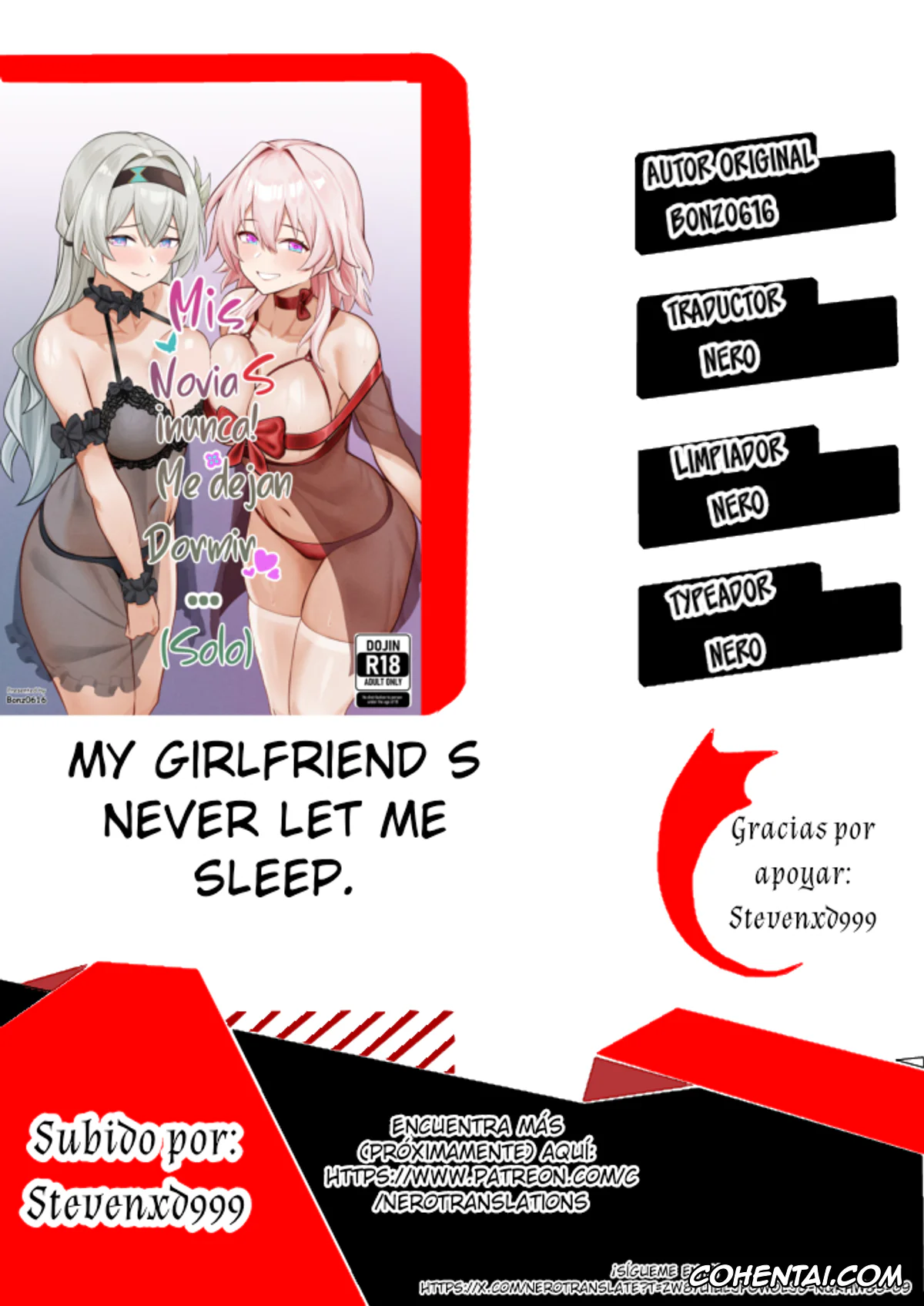 Honkai: Star Rail xxx, Caelus xxx, Firefly xxx, March 7th xxx, Mis NoviaS Nunca Me Dejan Dormir… (¡Solo!) (Honkai: Star Rail), pagina 19