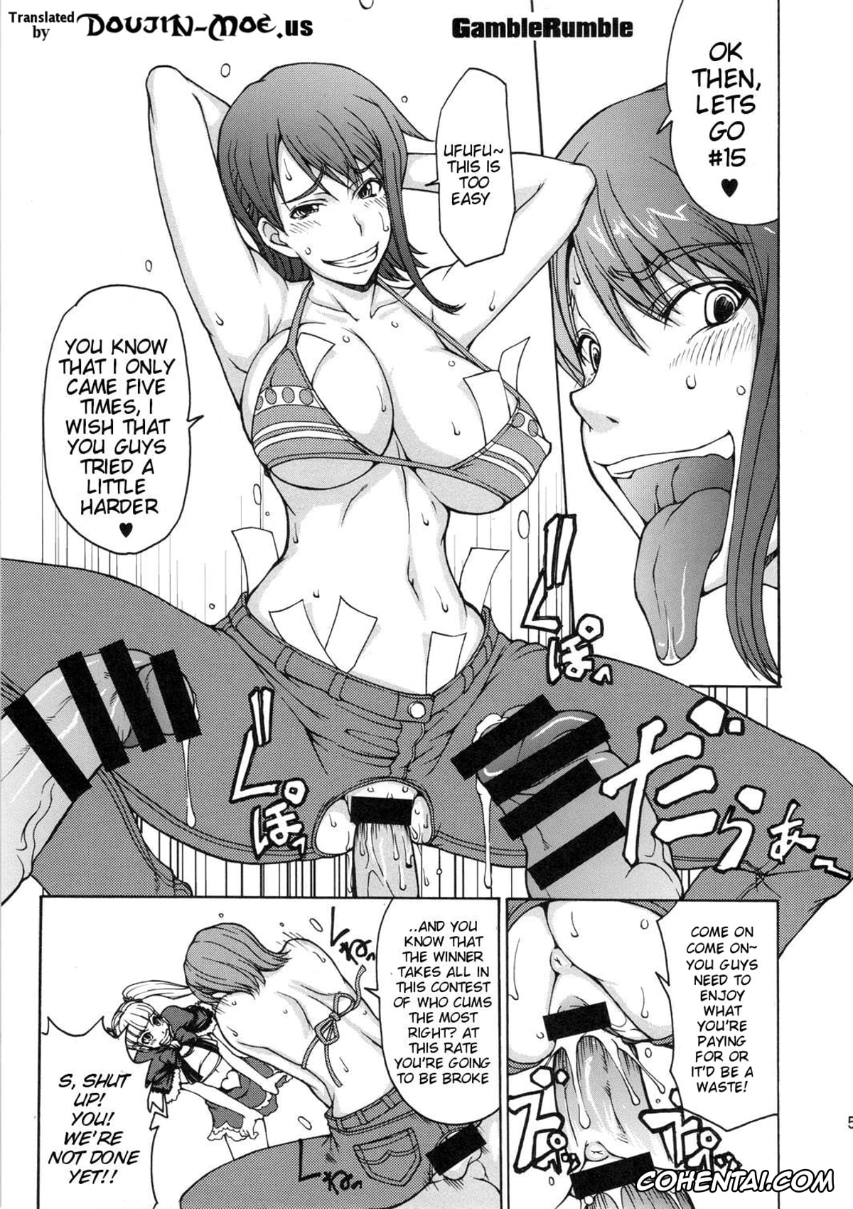 One Piece hentai, Boa Hancock hentai, Nami hentai, Nico Robin hentai, Perona hentai, Naburida (One Piece), pagina 3