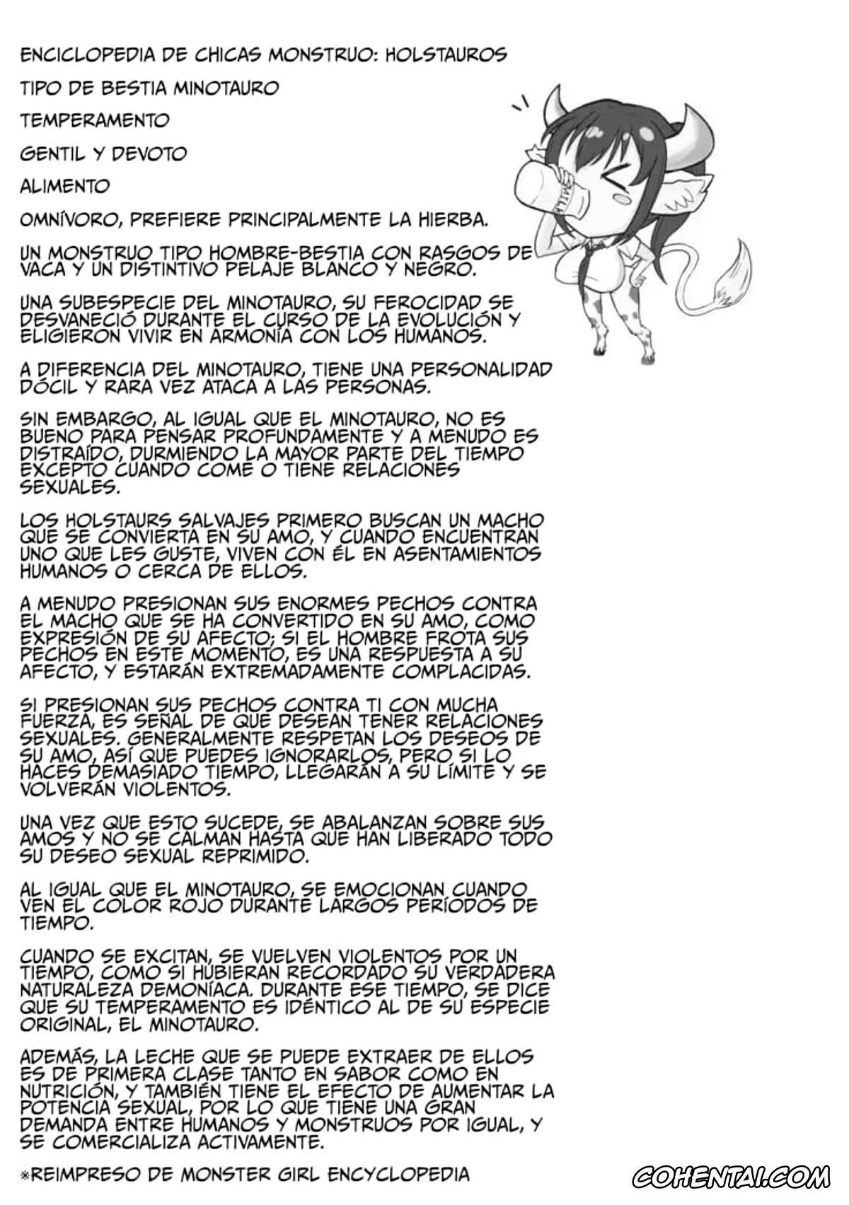 Mamono Musume Zukan | Monster Girl Encyclopedia hentai, Osananajimi Milk (Mamono Musume Zukan-Monster Girl Encyclopedia), pagina 12