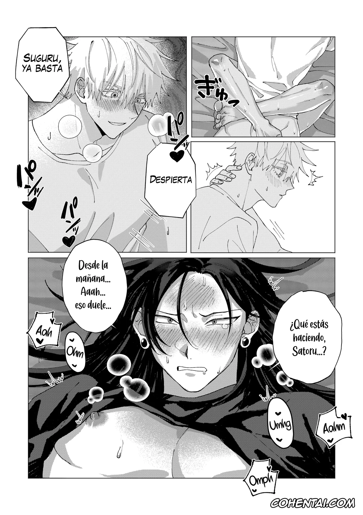 Jujutsu Kaisen xxx, Satoru Gojo xxx, Suguru Geto xxx, Patona ga zenzen okinakute komaru (Jujutsu Kaisen), pagina 10