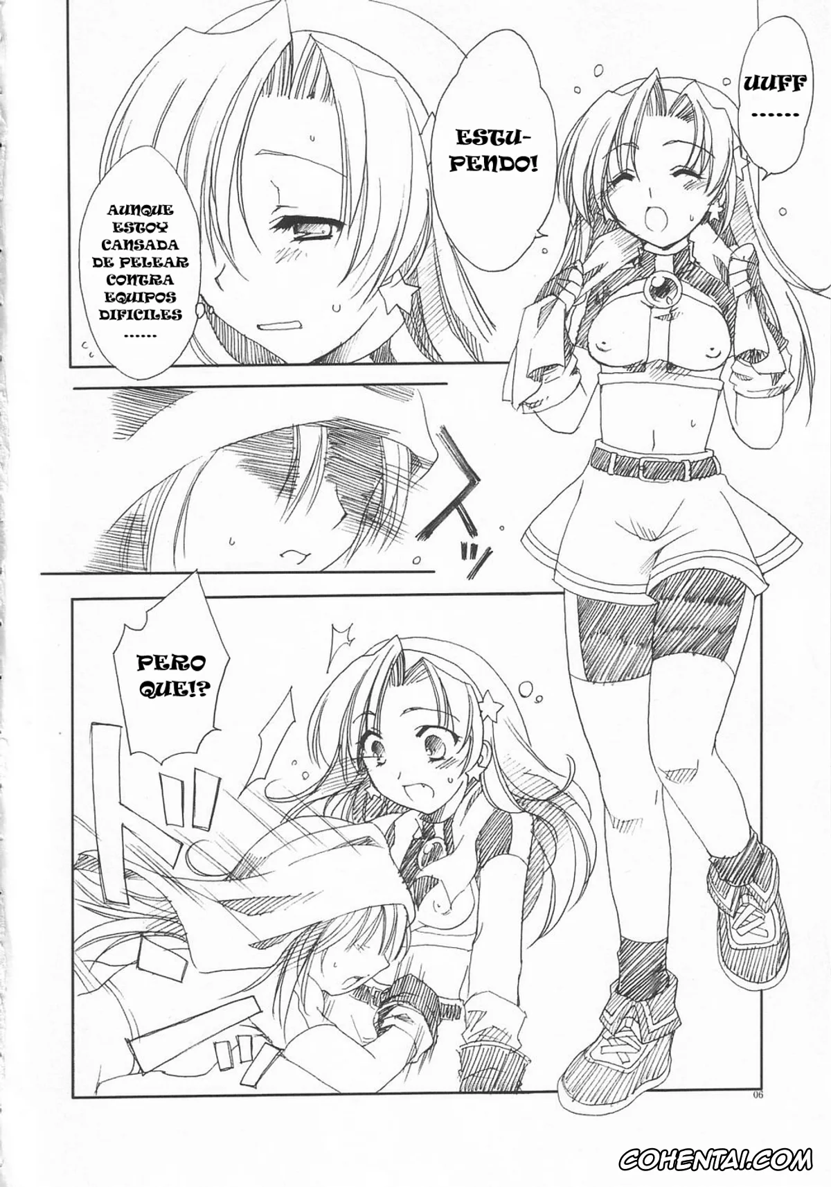 King of Fighters porno, Athena Asamiya porno, LOVE*LOVE ATHENA (King of Fighters), pagina 5