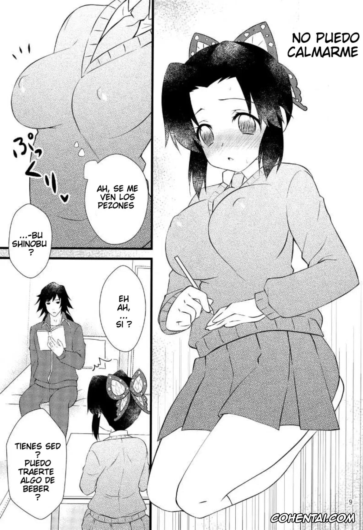 Kimetsu No Yaiba | Demon Slayer porno, Giyuu Tomioka porno, Shinobu Kochou porno, Yuuwaku sarete kudasai (Kimetsu no Yaiba), pagina 8