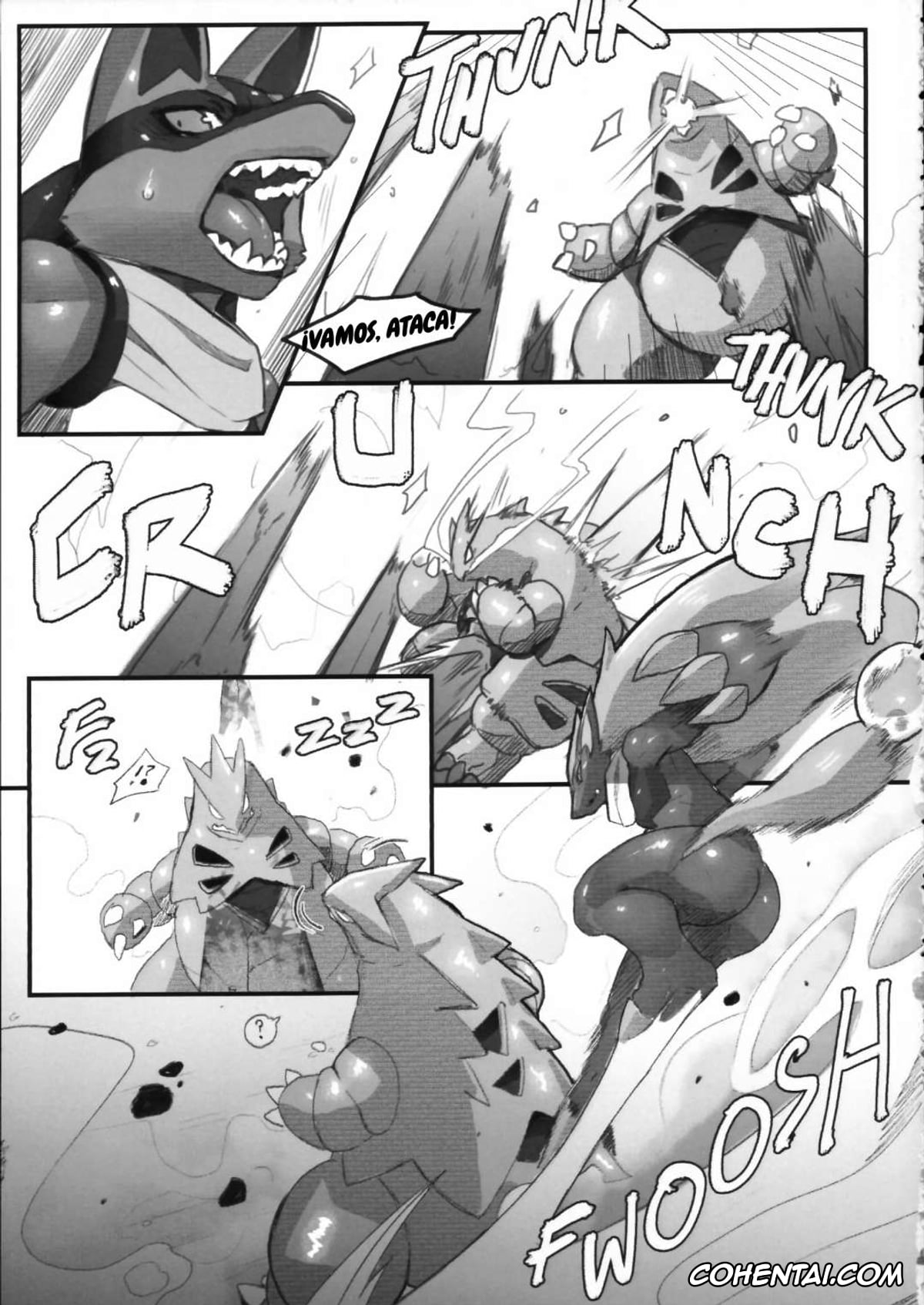 Pokemon | Pocket Monsters hentai, Blaziken hentai, Lopunny hentai, Lucario hentai, Weavile hentai, Zoroark hentai, BURNT METAL II: FROZEN STEEL (Pokémon), pagina 3