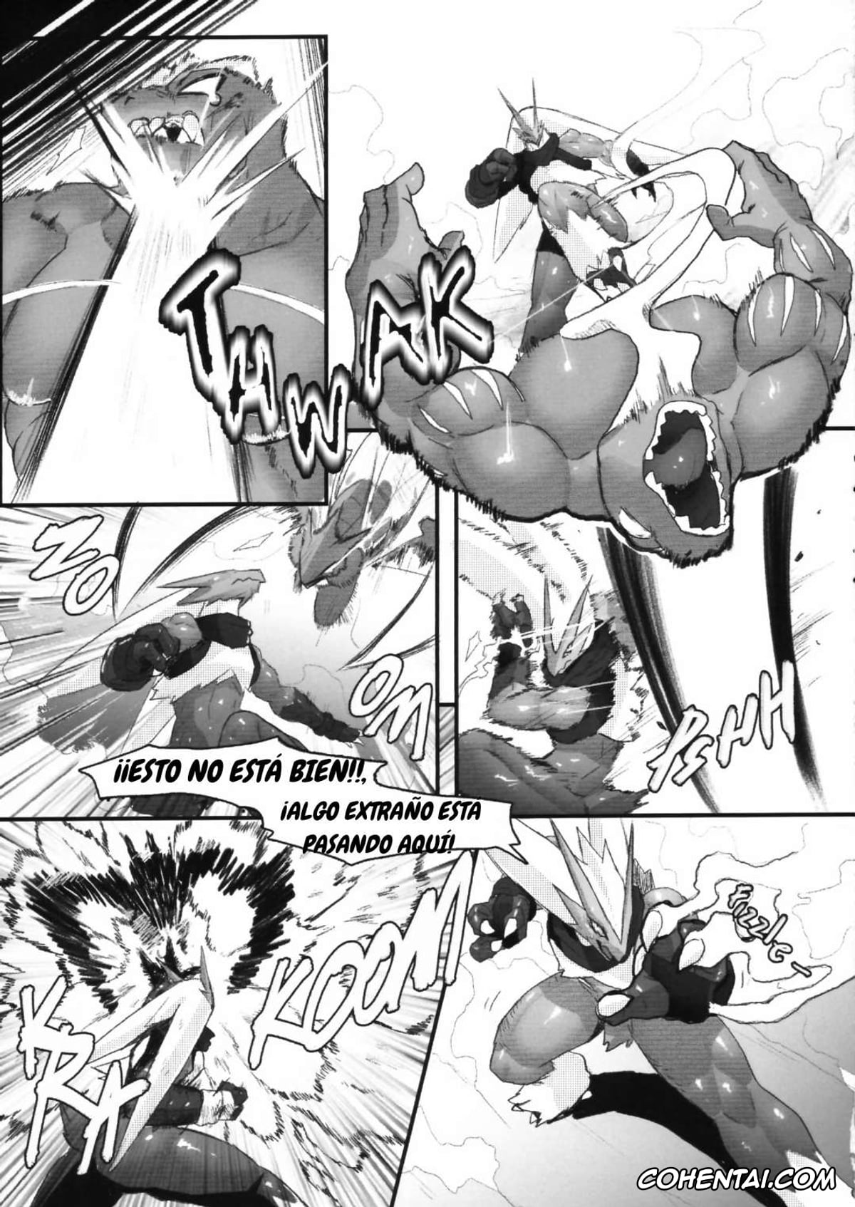Pokemon | Pocket Monsters xxx, Blaziken xxx, Lopunny xxx, Lucario xxx, Weavile xxx, Zoroark xxx, BURNT METAL II: FROZEN STEEL (Pokémon), pagina 7