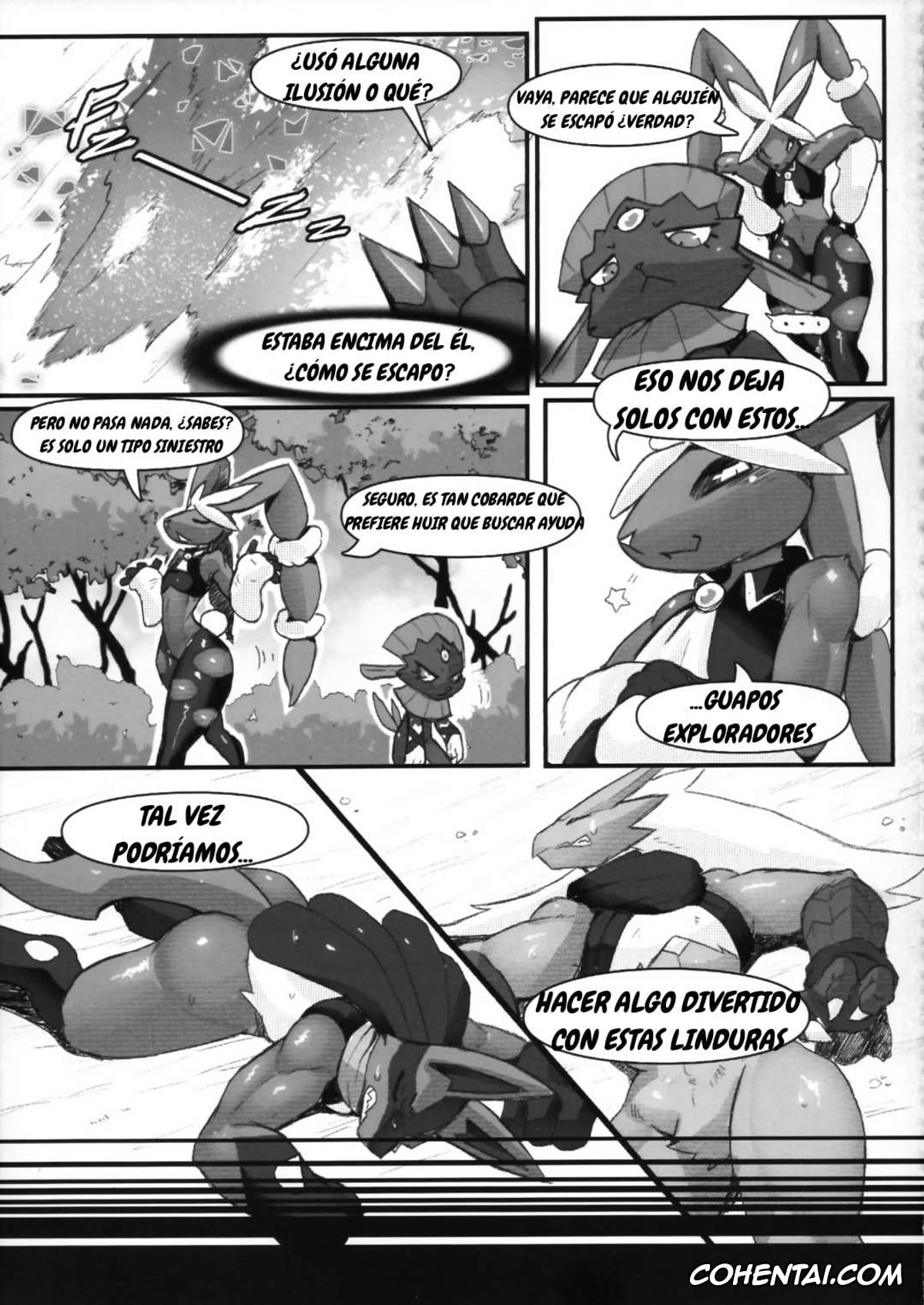 Pokemon | Pocket Monsters hentai, Blaziken hentai, Lopunny hentai, Lucario hentai, Weavile hentai, Zoroark hentai, BURNT METAL II: FROZEN STEEL (Pokémon), pagina 15