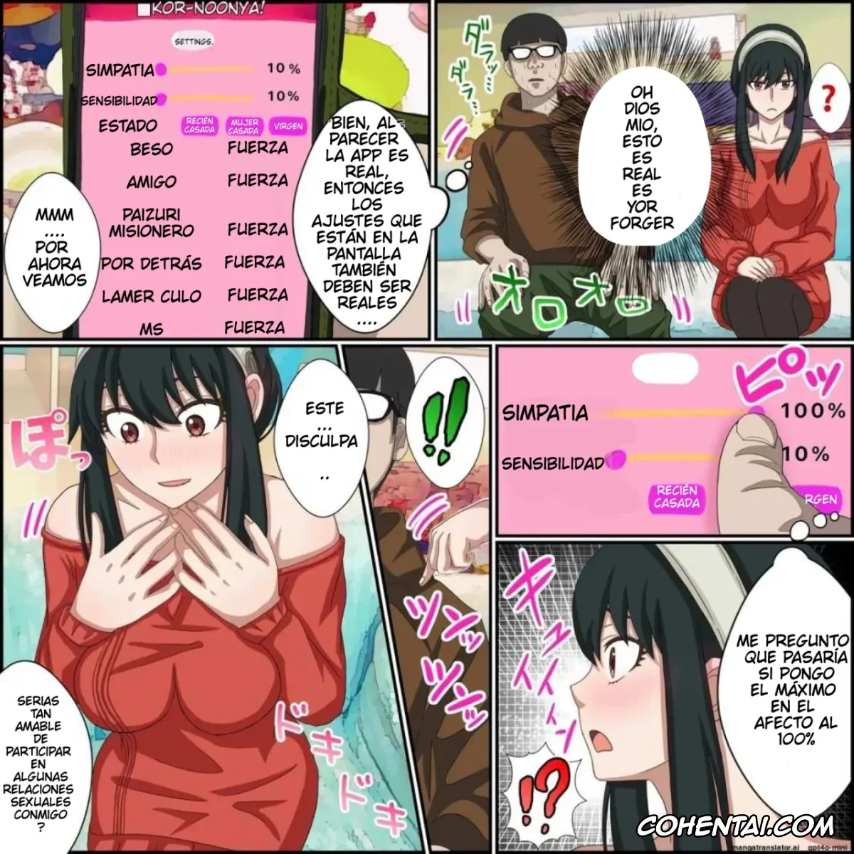 Spy x Family xxx, Yor Forger xxx, Anime Chara to Seckle Dekiru Appli »Yor Forger Hen» (SPY x FAMILY), pagina 4