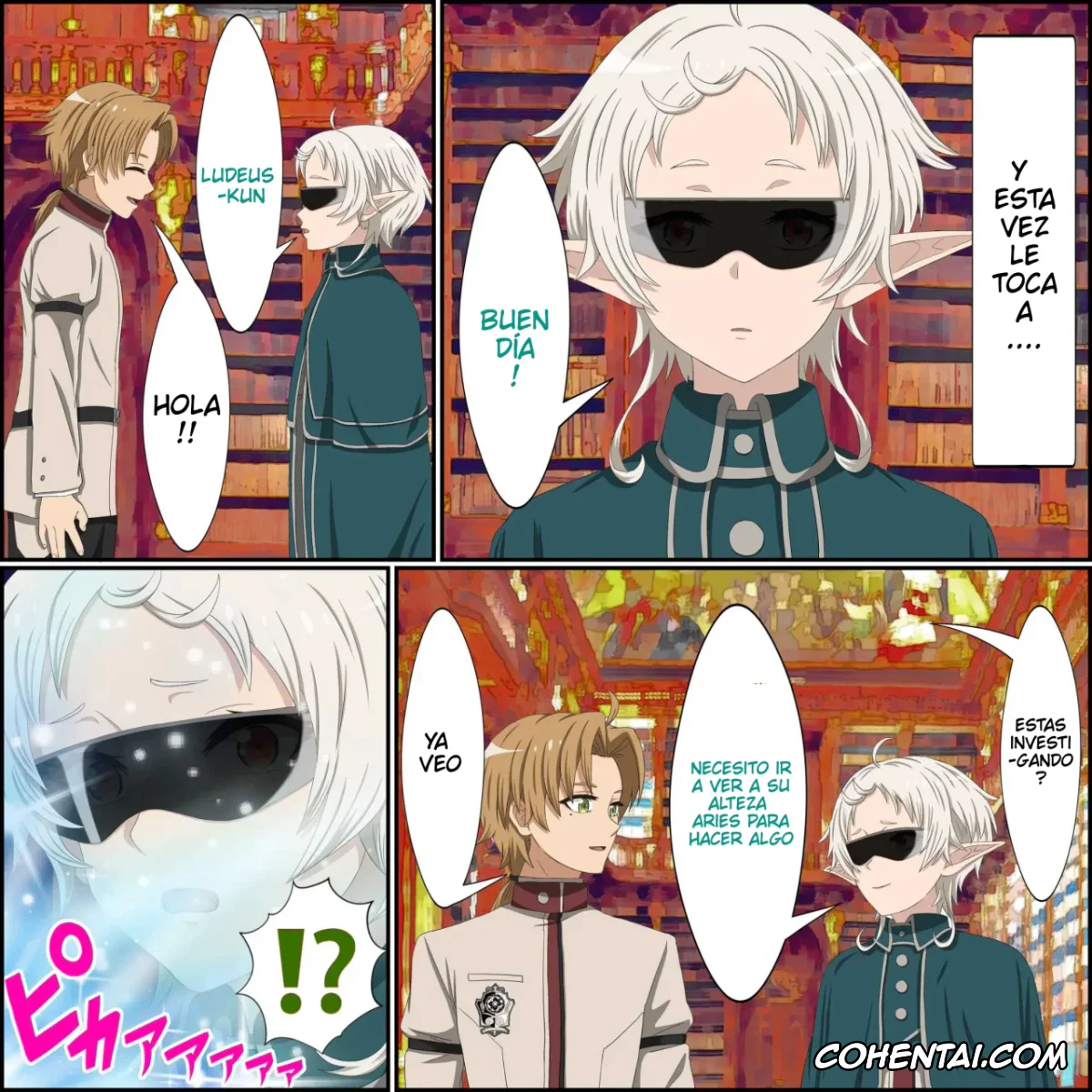 Mushoku Tensei ~Isekai Ittara Honki Dasu~ hentai, Sylphiette hentai, Anime Chara to Seckle Dekiru Appli »Fitts Senpai Shoukan Hen» (Mushoku Tensei ~Isekai Ittara Honki Dasu~), pagina 3