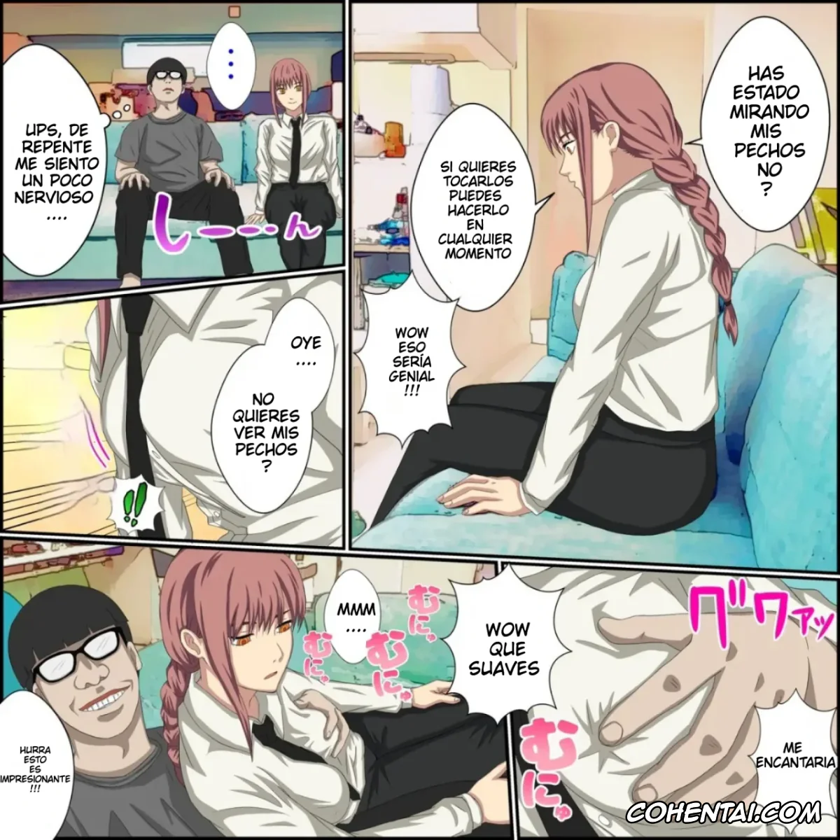 Chainsaw Man hentai, Makima hentai, Anime Chara to Seckle Dekiru Appli »Makima Hen» (Chainsaw Man), pagina 3
