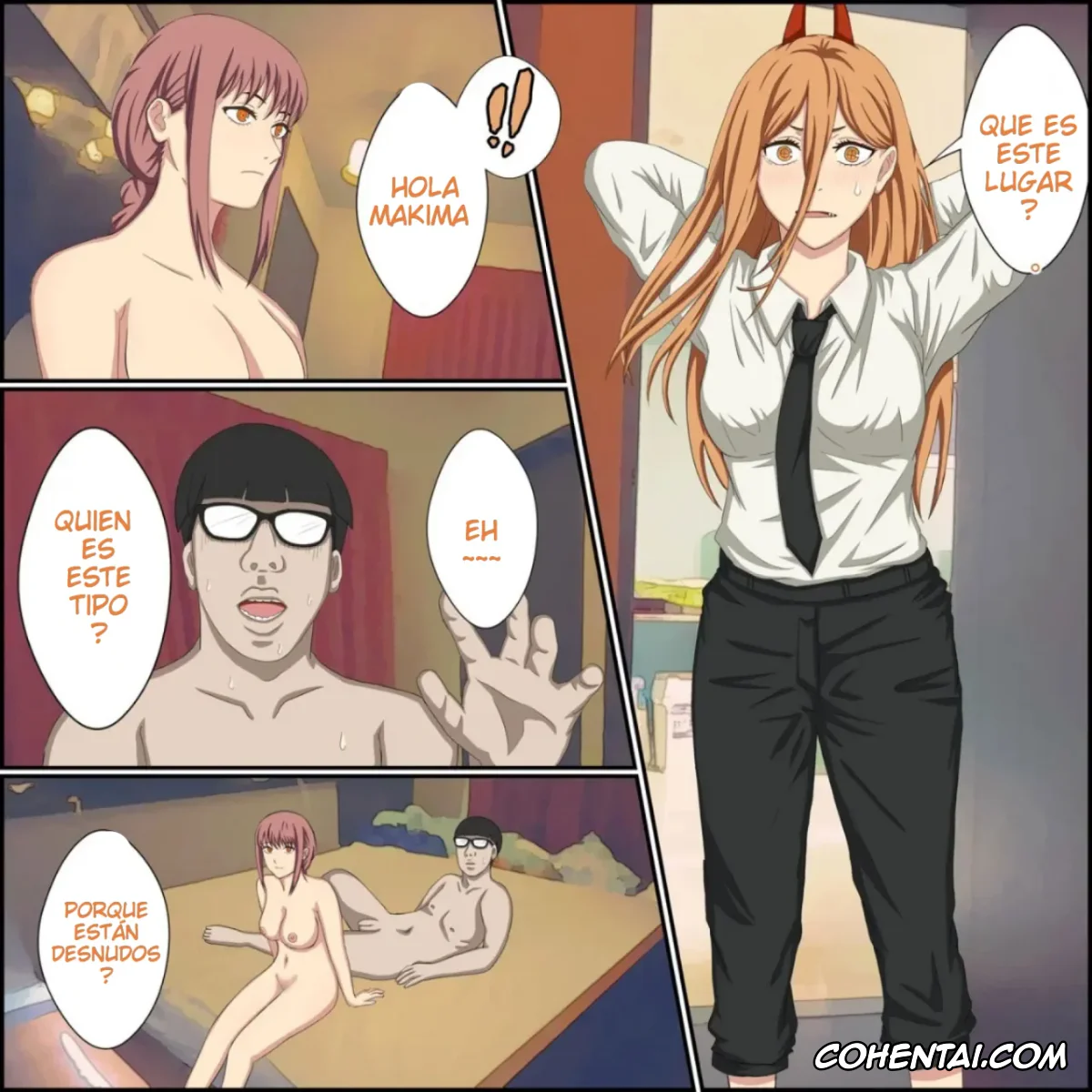 Chainsaw Man xxx, Power xxx, Anime Chara to Seckle Dekiru Appli »Power Hen» (Chainsaw Man), pagina 1