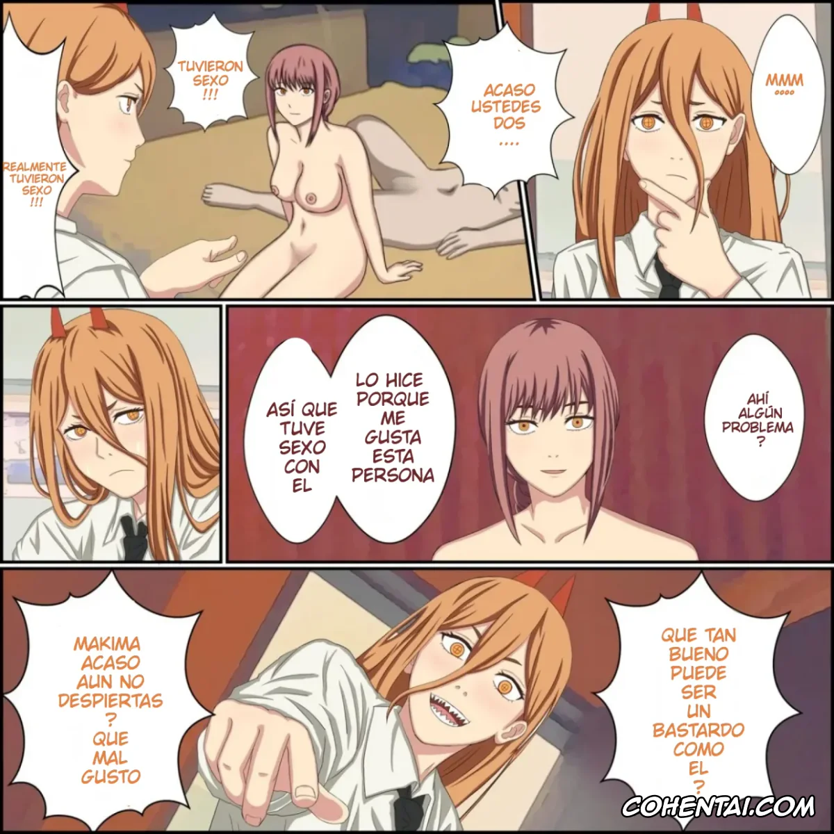 Chainsaw Man porno, Power porno, Anime Chara to Seckle Dekiru Appli »Power Hen» (Chainsaw Man), pagina 2