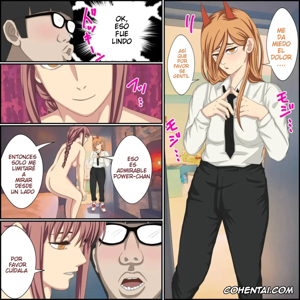 Chainsaw Man porno, Power porno, Anime Chara to Seckle Dekiru Appli »Power Hen» (Chainsaw Man), pagina 5