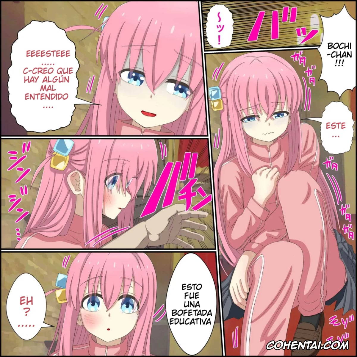 Bocchi the Rock! xxx, Hitori Gotou xxx, Anime Chara to Seckle Dekiru Appli »Bocchi-chan shokan Hen» (Bocchi the Rock!), pagina 4