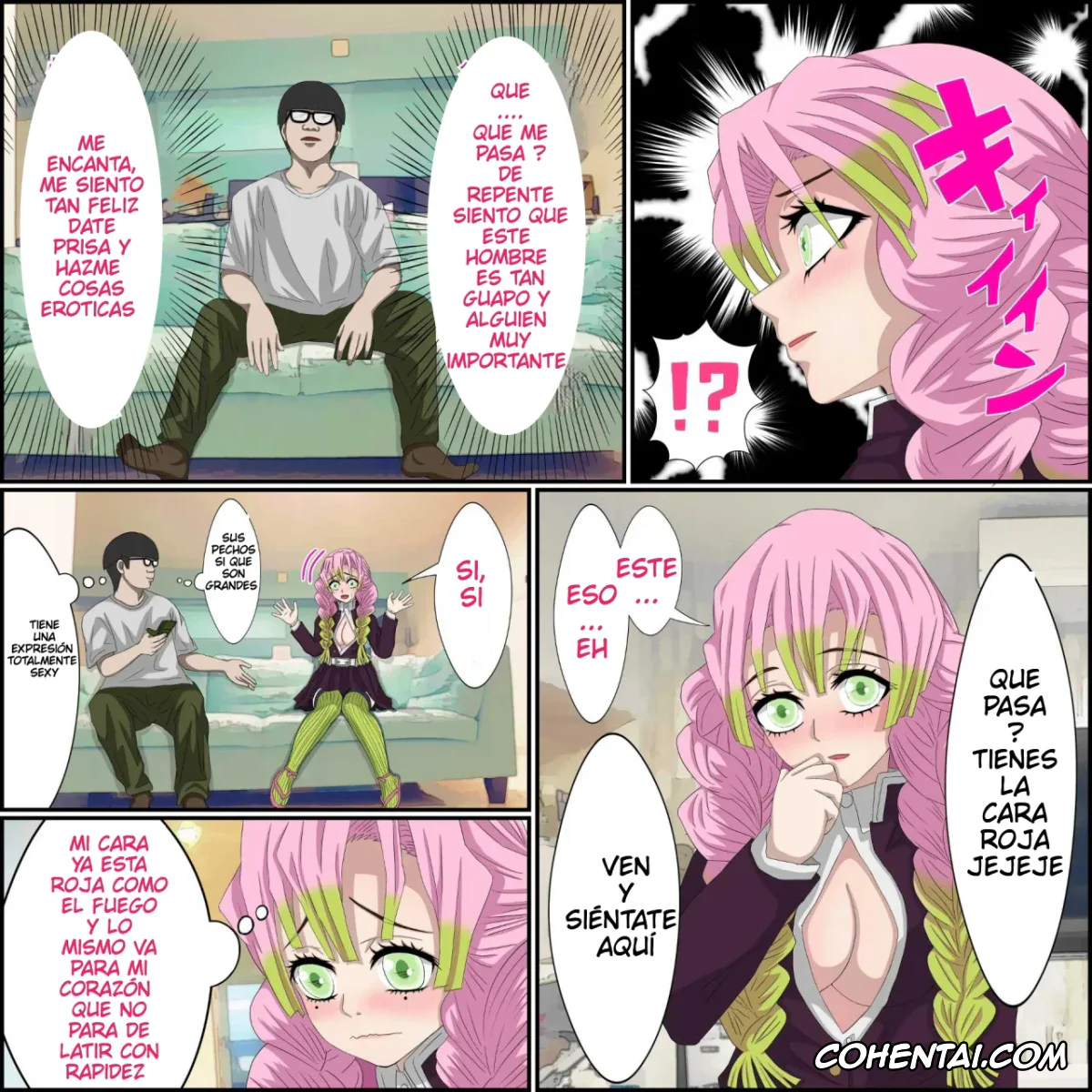 Kimetsu No Yaiba | Demon Slayer xxx, Mitsuri Kanroji xxx, Anime Chara to Seckle Dekiru Appli »Kanroji Mitsuri Hen» (Kimetsu no Yaiba), pagina 4