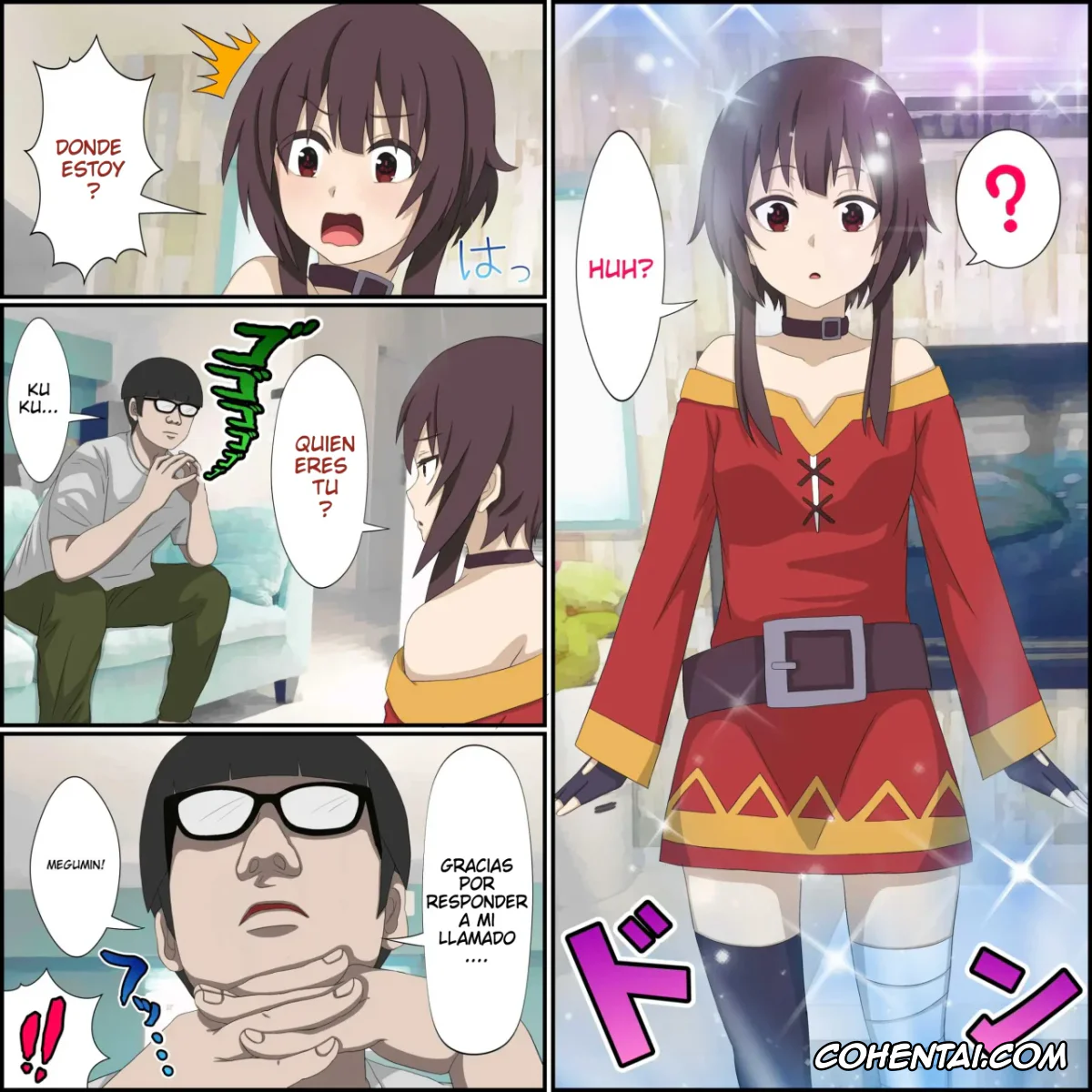 Kono Subarashii Sekai ni Syukufuku o! porno, Megumin porno, Anime Chara to Seckle Dekiru Appli »Megumin Shoukan Hen’ (Kono Subarashii Sekai ni Syukufuku o!), pagina 2