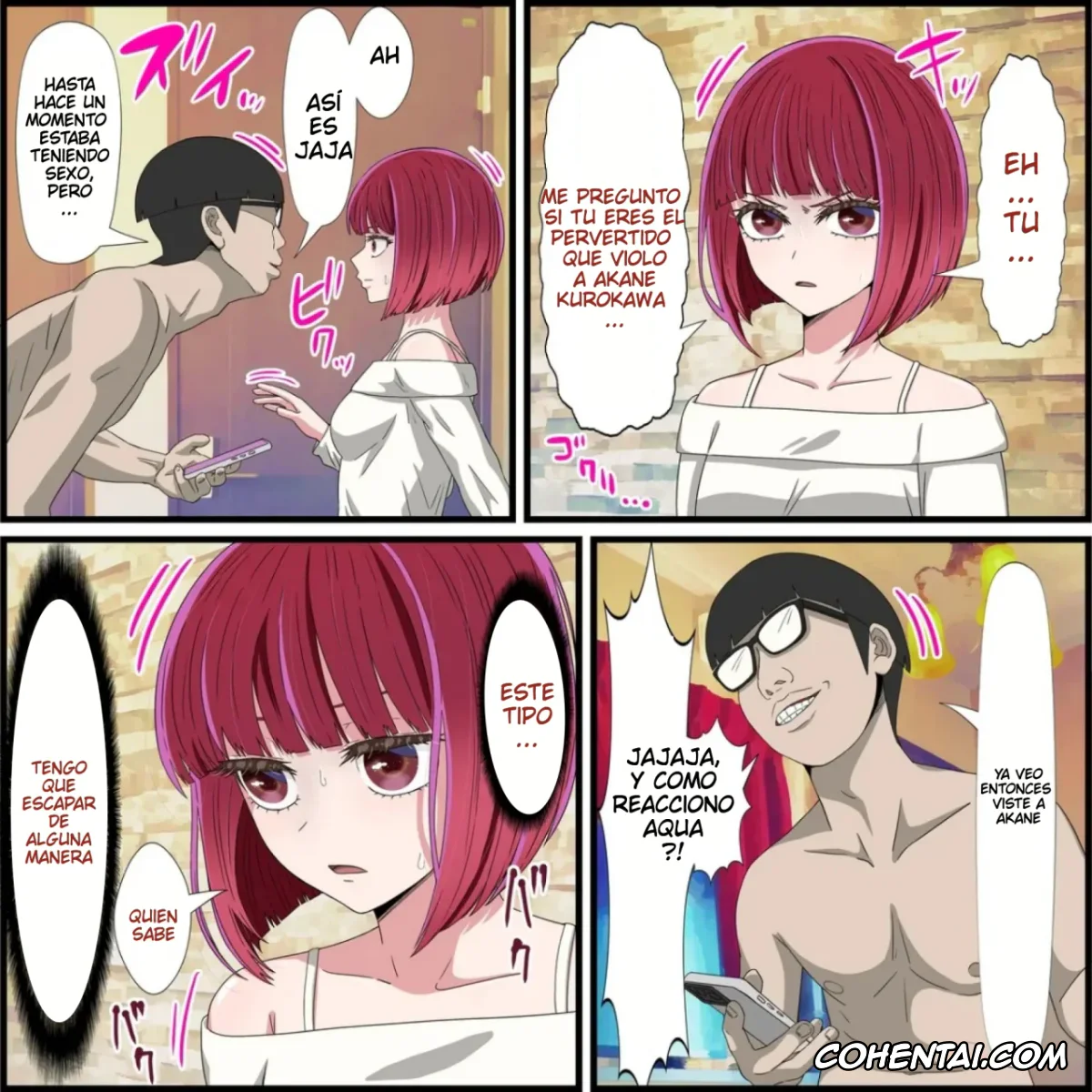 Oshi no Ko porno, Kana Arima porno, Anime Chara to Seckle Dekiru Appli »Kana Arima Hen» (Oshi no Ko), pagina 5