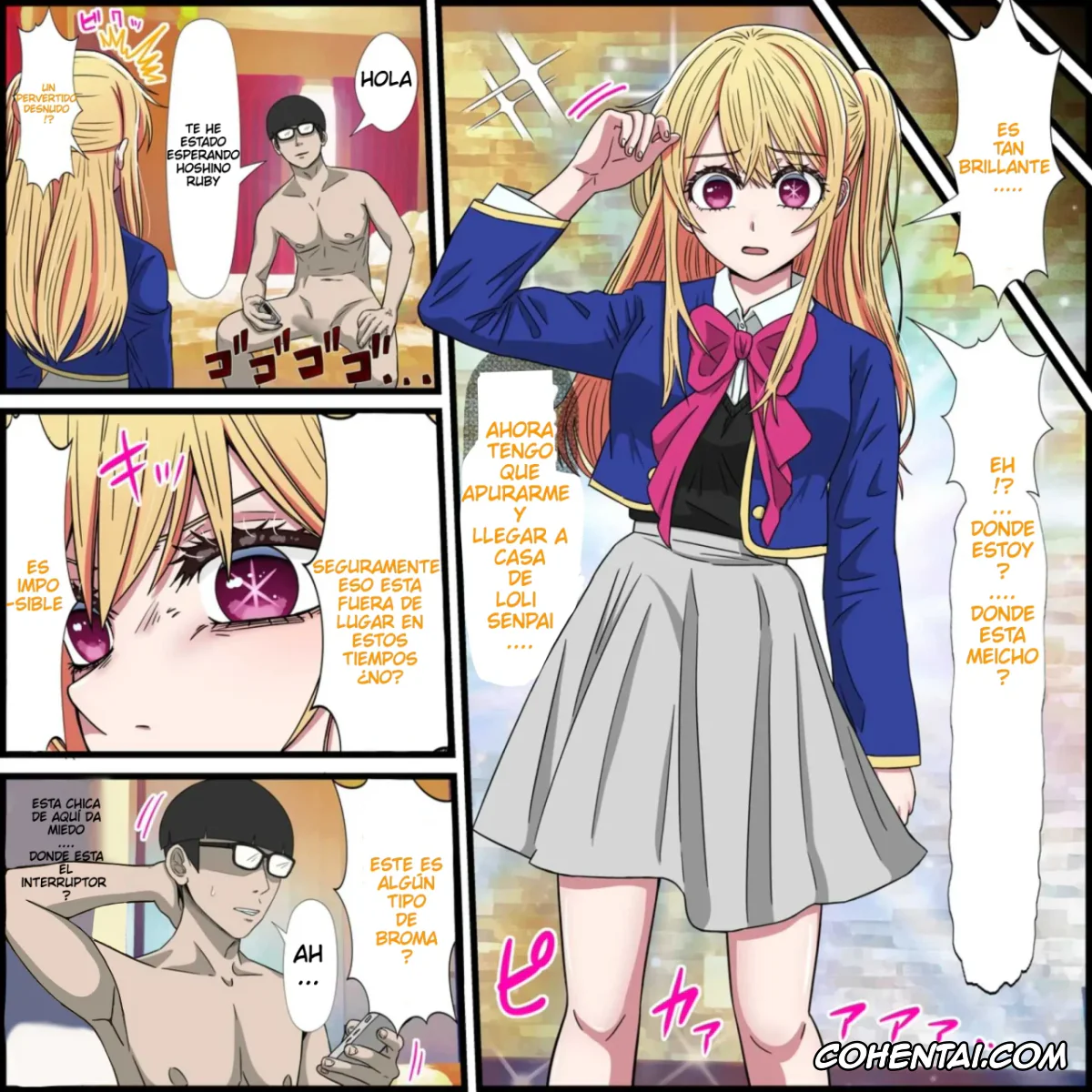 Oshi no Ko hentai, Ruby Hoshino hentai, Anime Chara to Seckle Dekiru Appli »Ruby Hoshino Hen» (Oshi no Ko), pagina 3